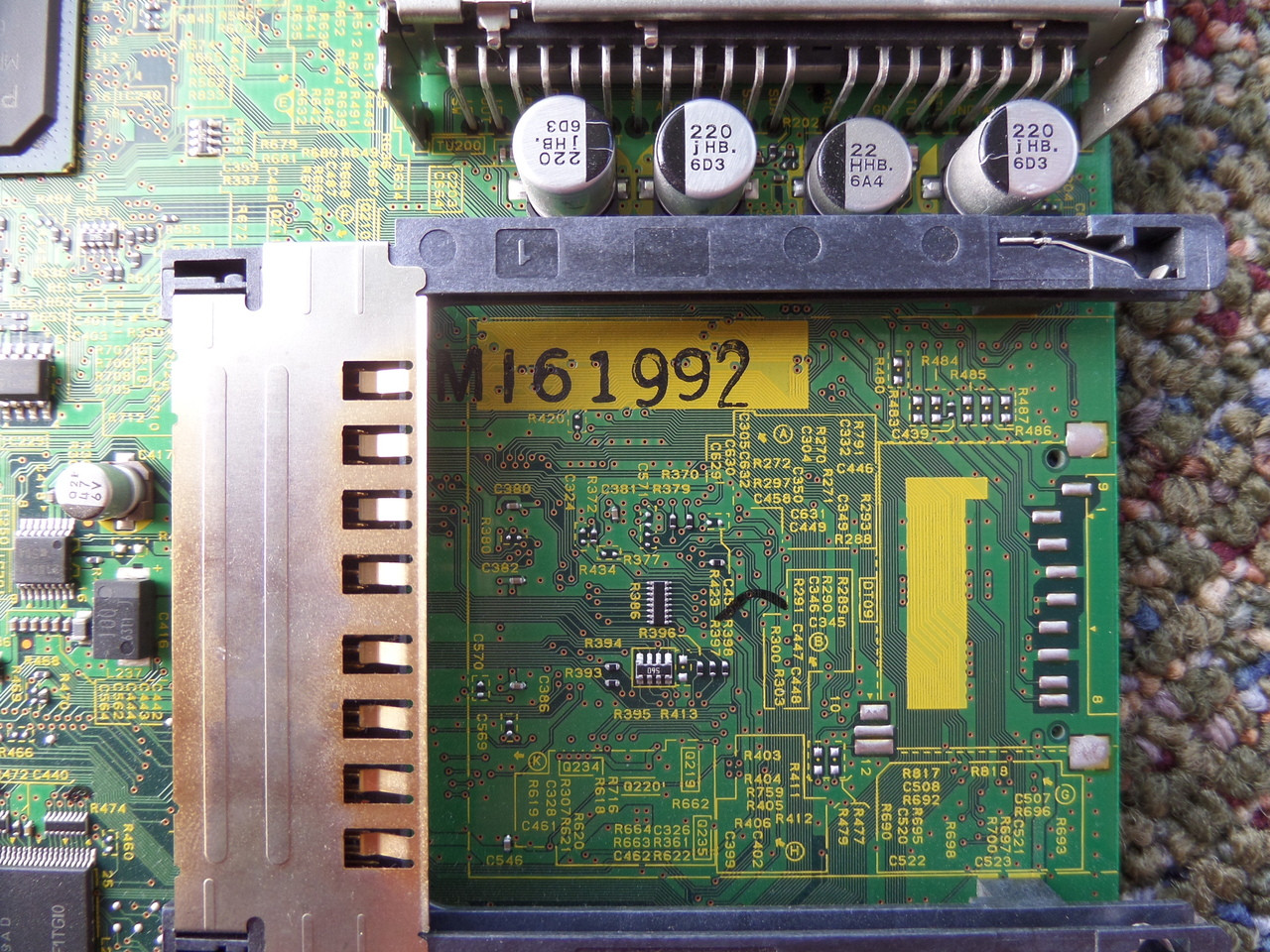 Panasonic TNAG166S DT Board