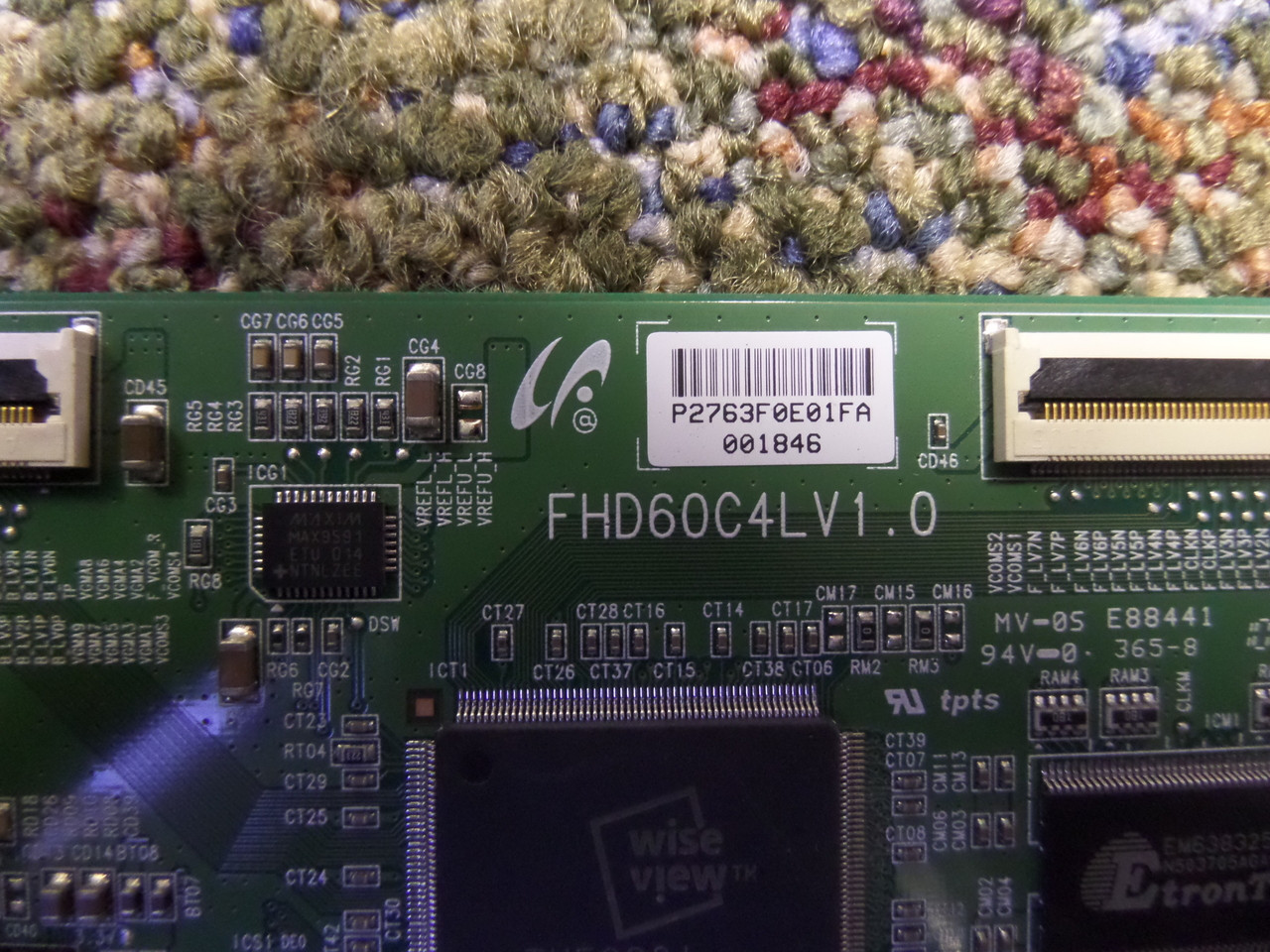 Samsung LJ94-02763F T-Con Board