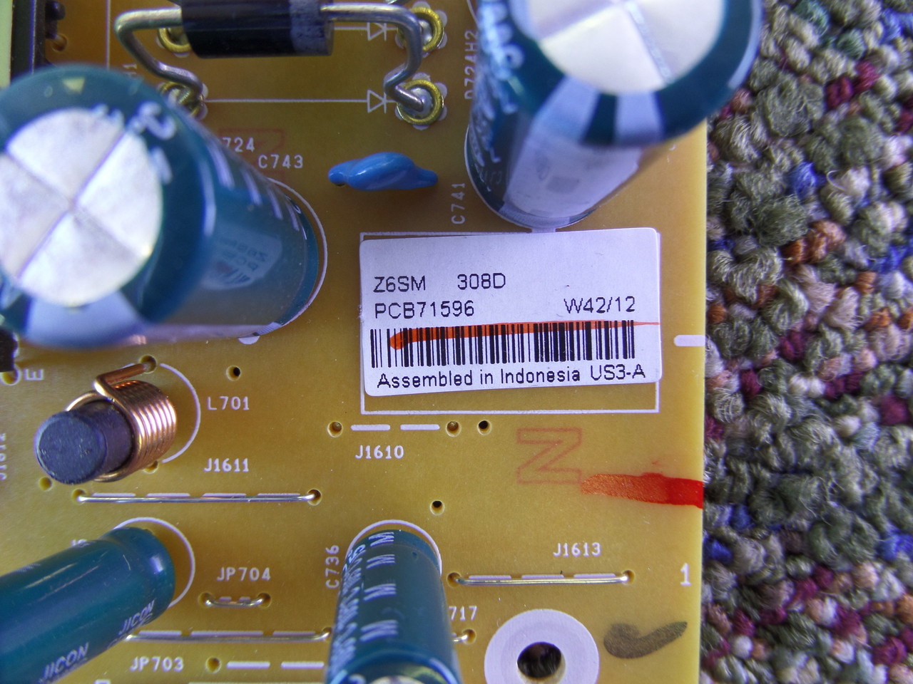 Sanyo 1LG4B10Y11100 Z6SM Power Supply Unit