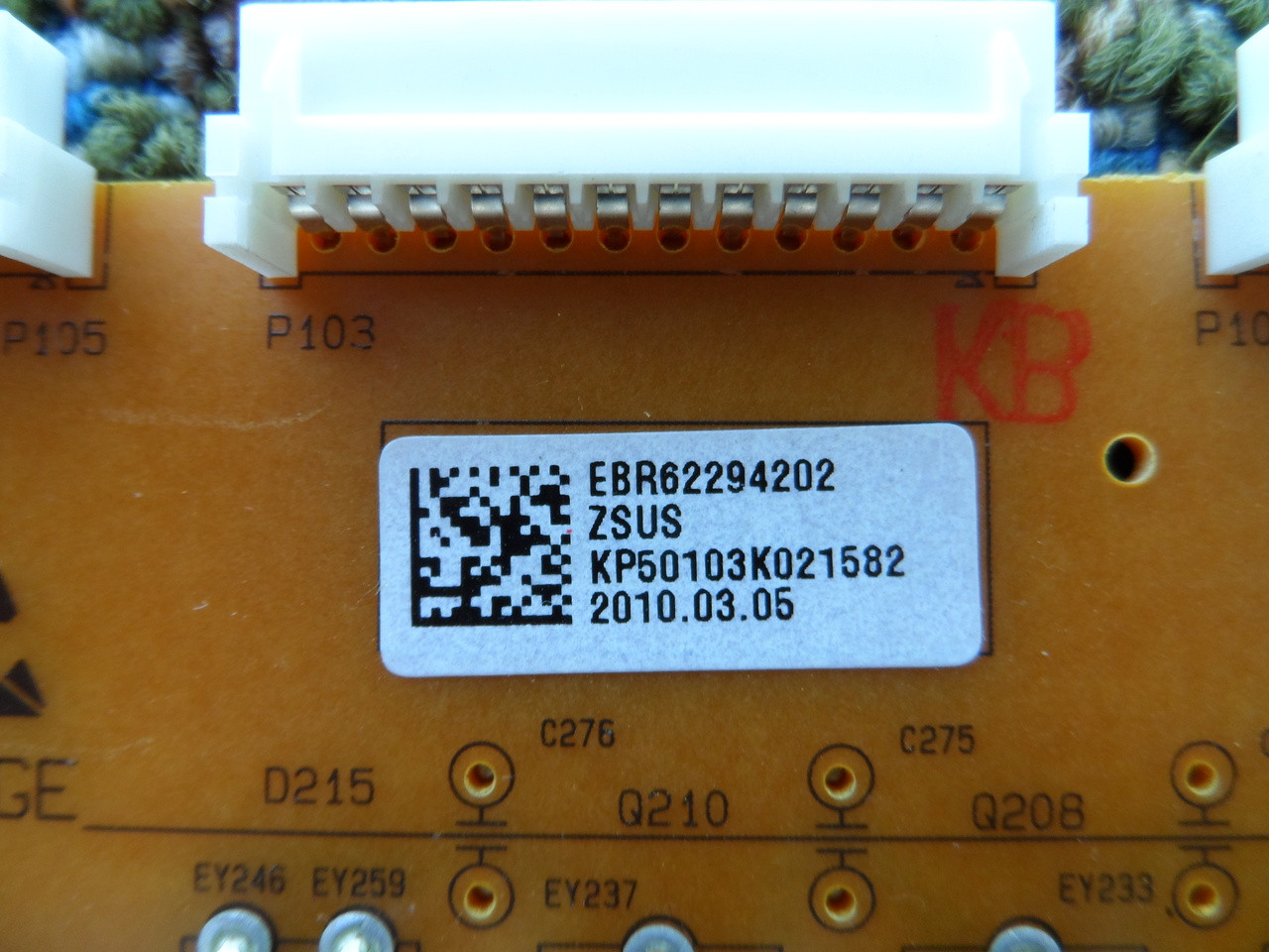 EBR62294202, EAX61326702 LG ZSUS Board