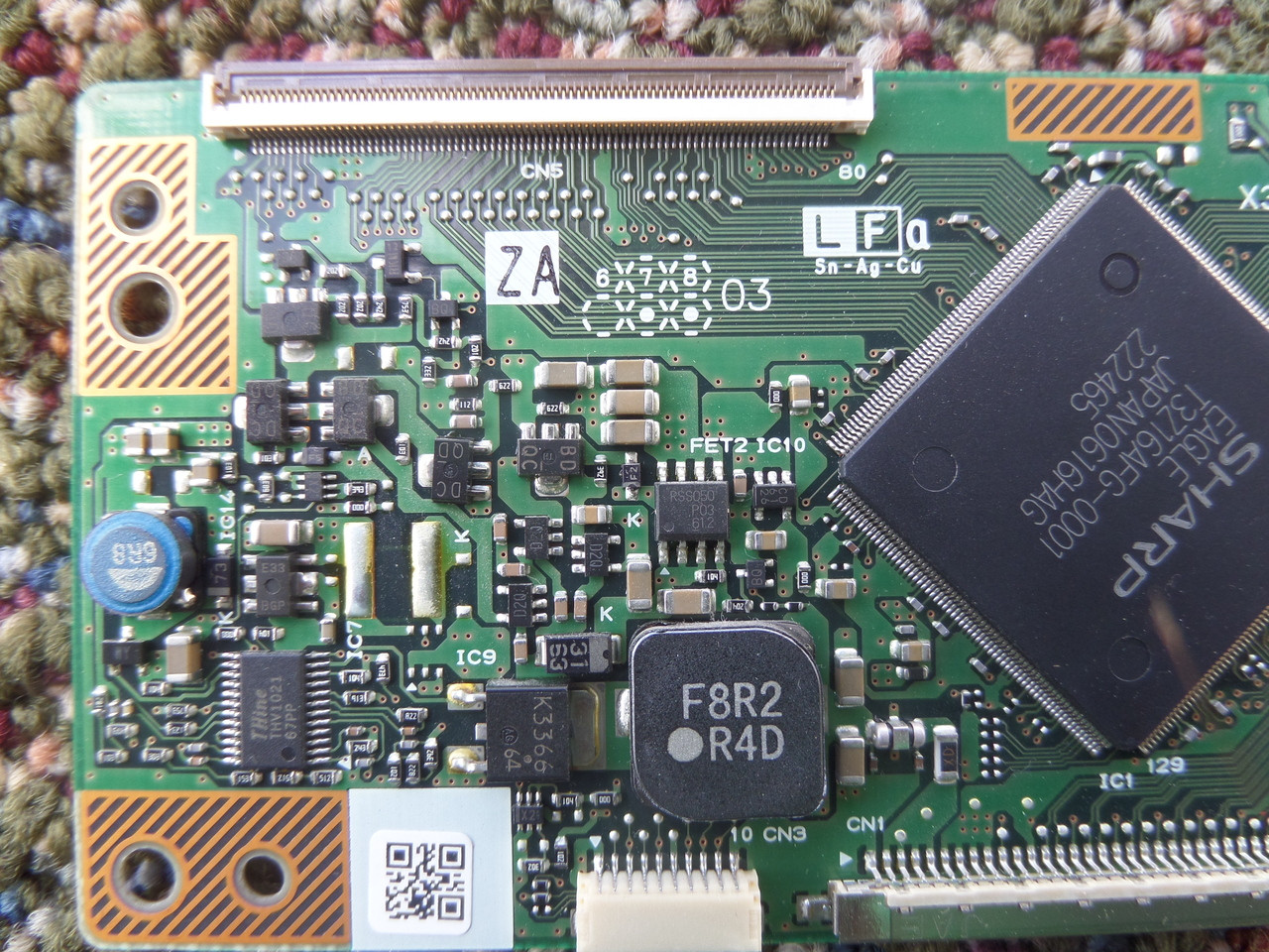 SHARP X3509TPZA T-Con Board for LC-40C32U