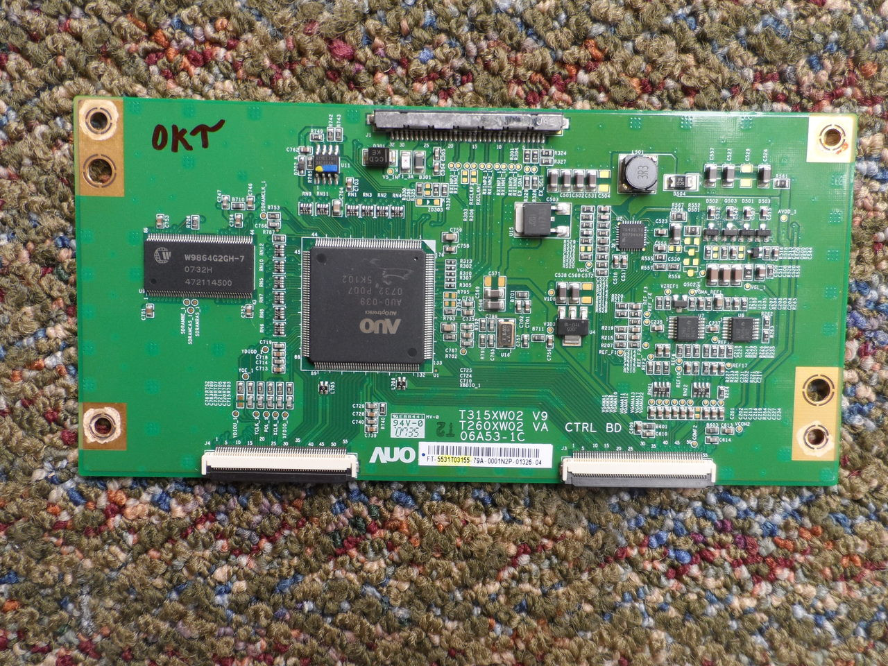 AUO 55.31T03.155 T-Con Board