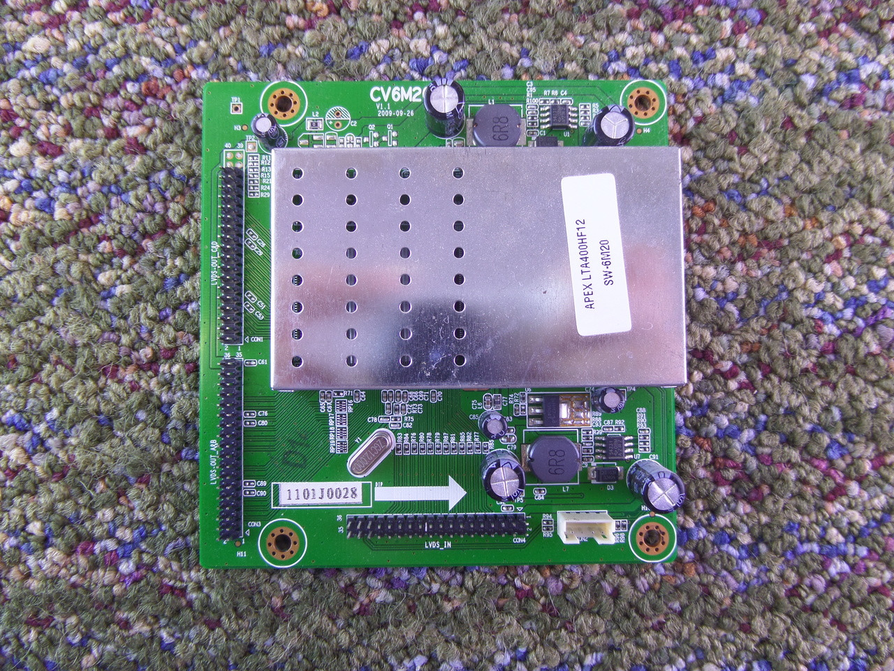 Apex/Element PC Board 1101J0028/CV6M20