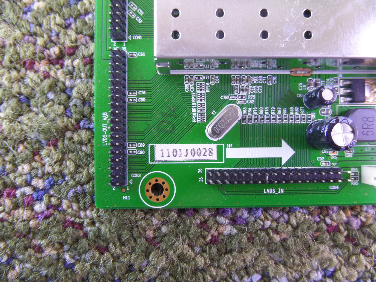 Apex/Element PC Board 1101J0028/CV6M20