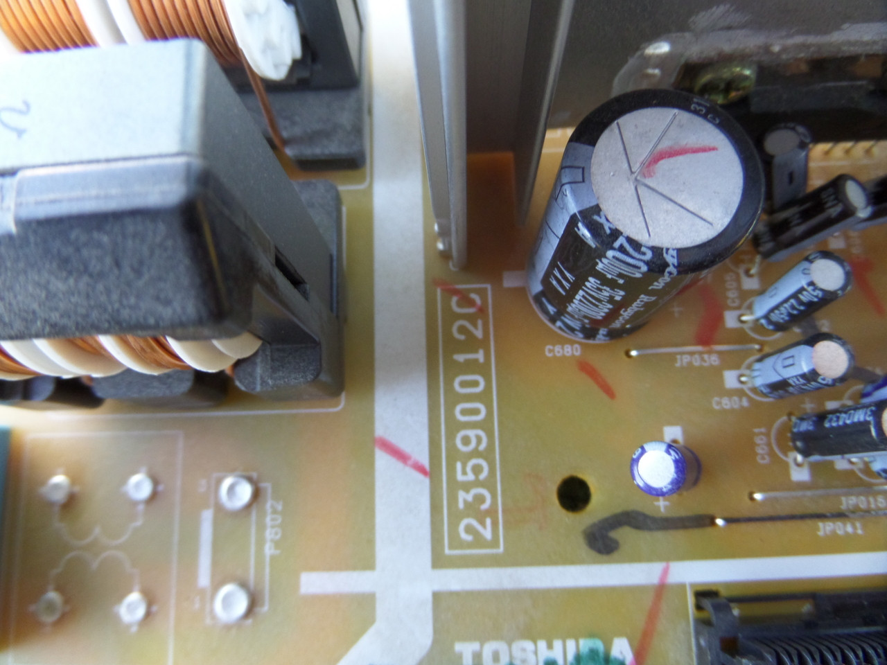 Toshiba PD1775B Audio Board