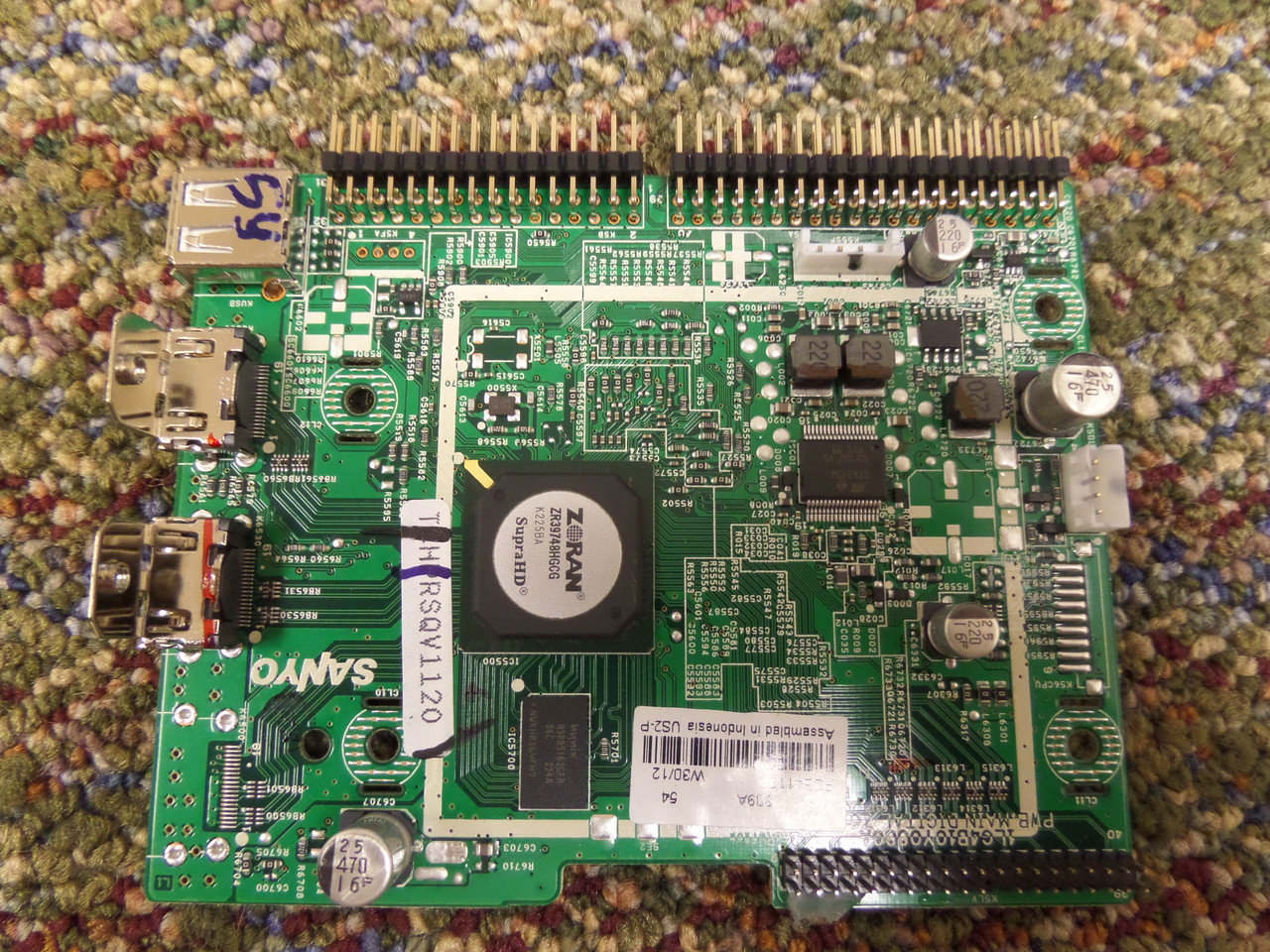 Sanyo 1LG4B10Y1060A Z6SJ Analog Board