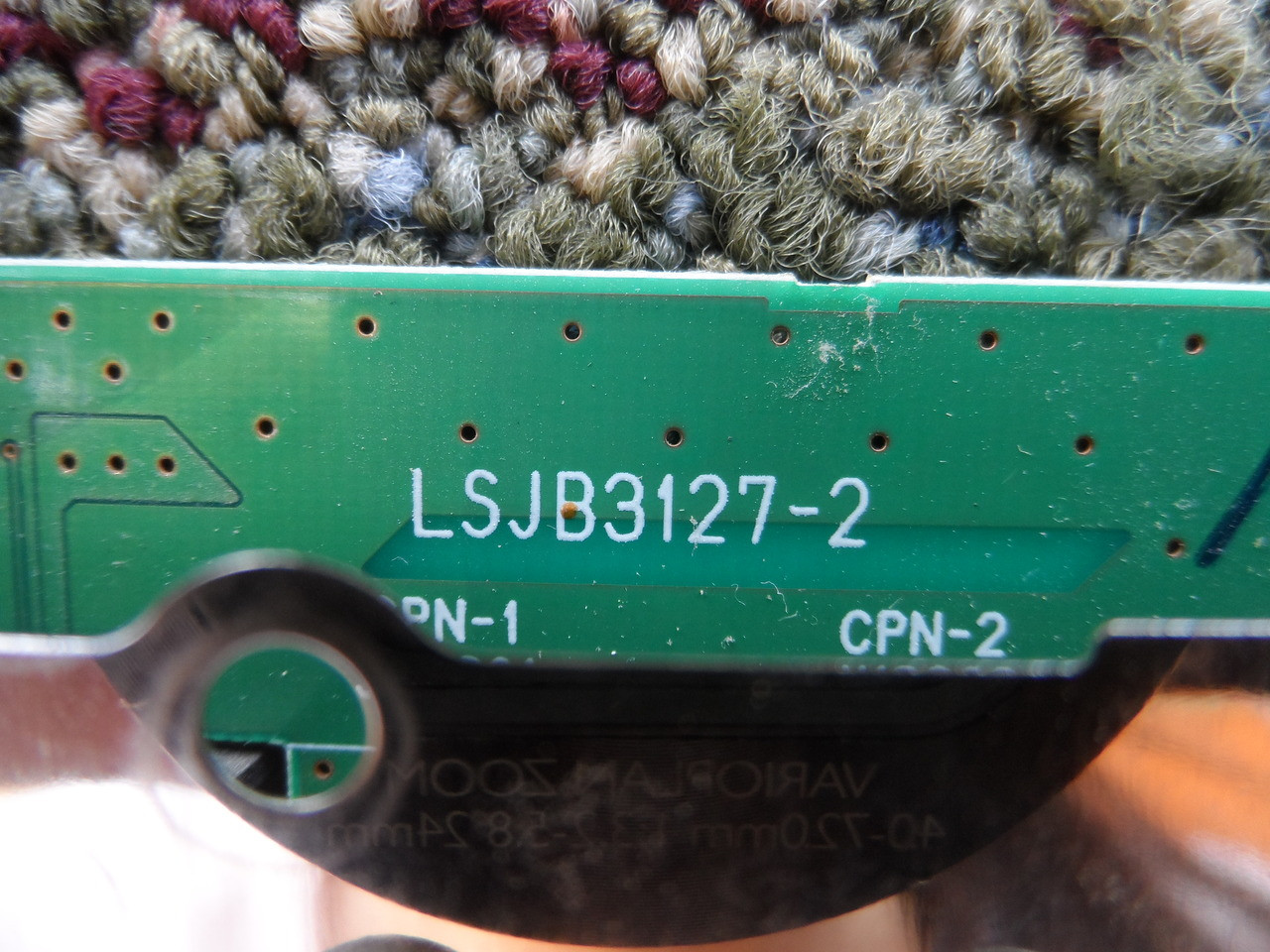 LSEP3127A, ASSY.NO.LSEP3127A, LSJB3127-2 Panasonic A/V Board