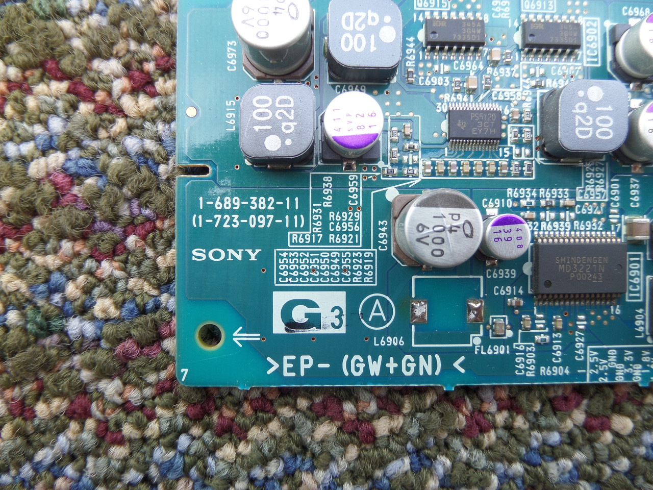 Sony A-1302-274-A G3 Board