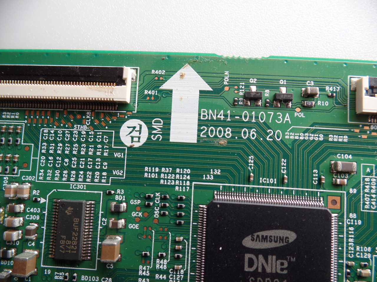 BN94-02129B, BN41-01073A, Samsung T-Con Board LN32A330J1NXZA