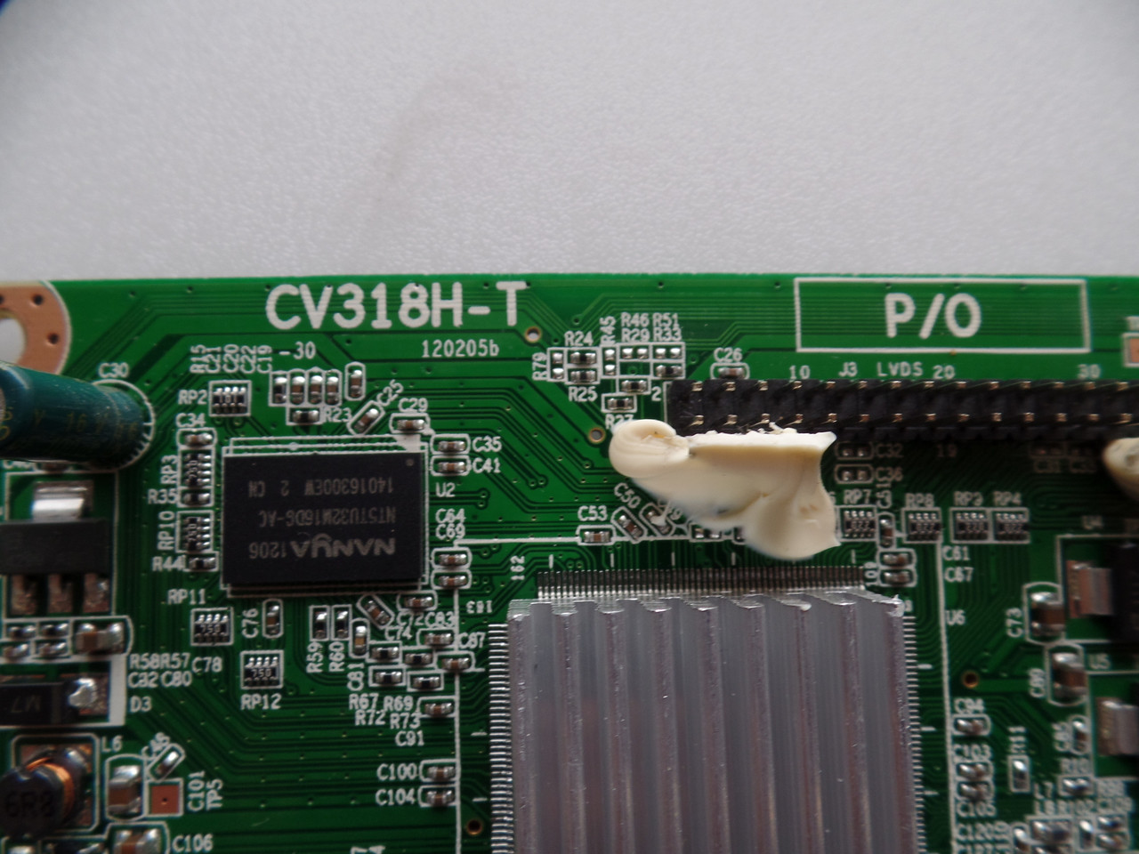 Seiki 1204H0648A Main Board for SC391TS