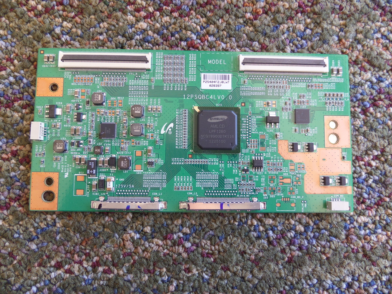 Samsung LJ94-25404F (12PSQBC4LV0.0) T-Con Board