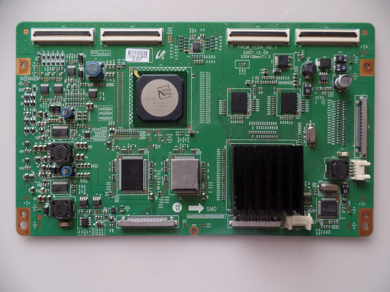 LJ94-02346J, FRCM_TCON_V0.1, Samsung T-Con Board