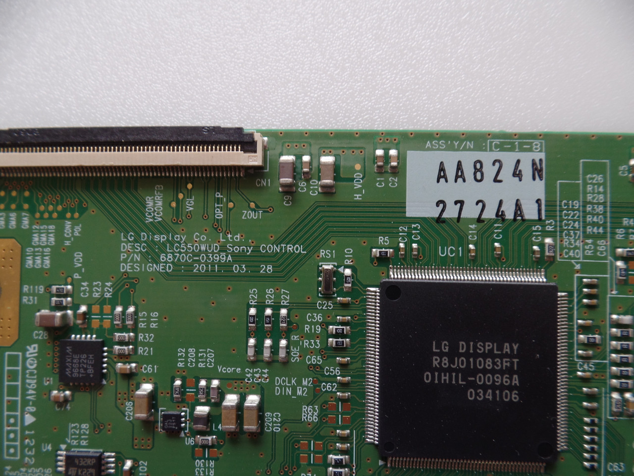6871L-2724A, 6870C-0399A LG T-Con 55L260A13 
