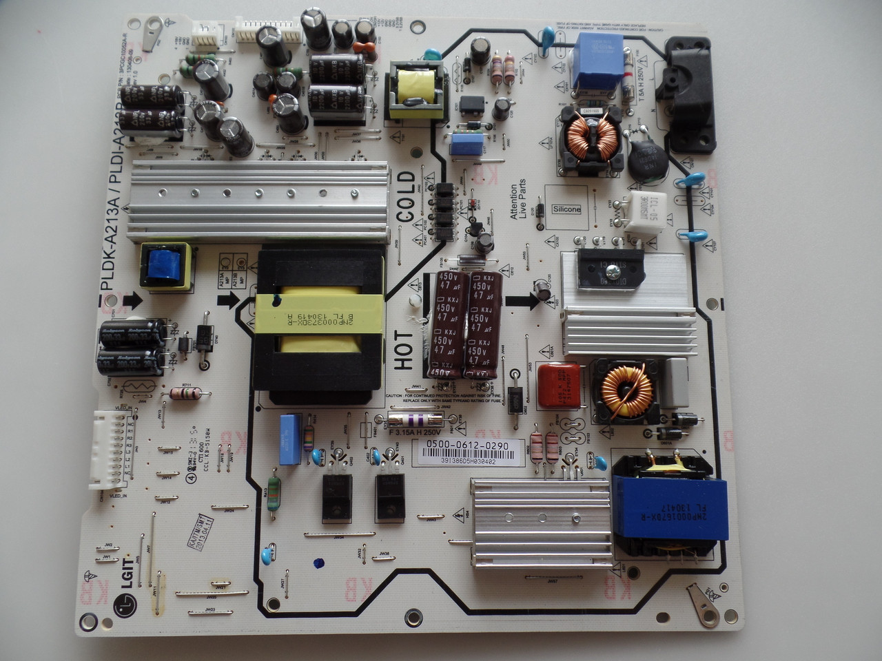 0500-0612-0290, PLDK-A213A/PLDI-A213B  Vizio Power Supply