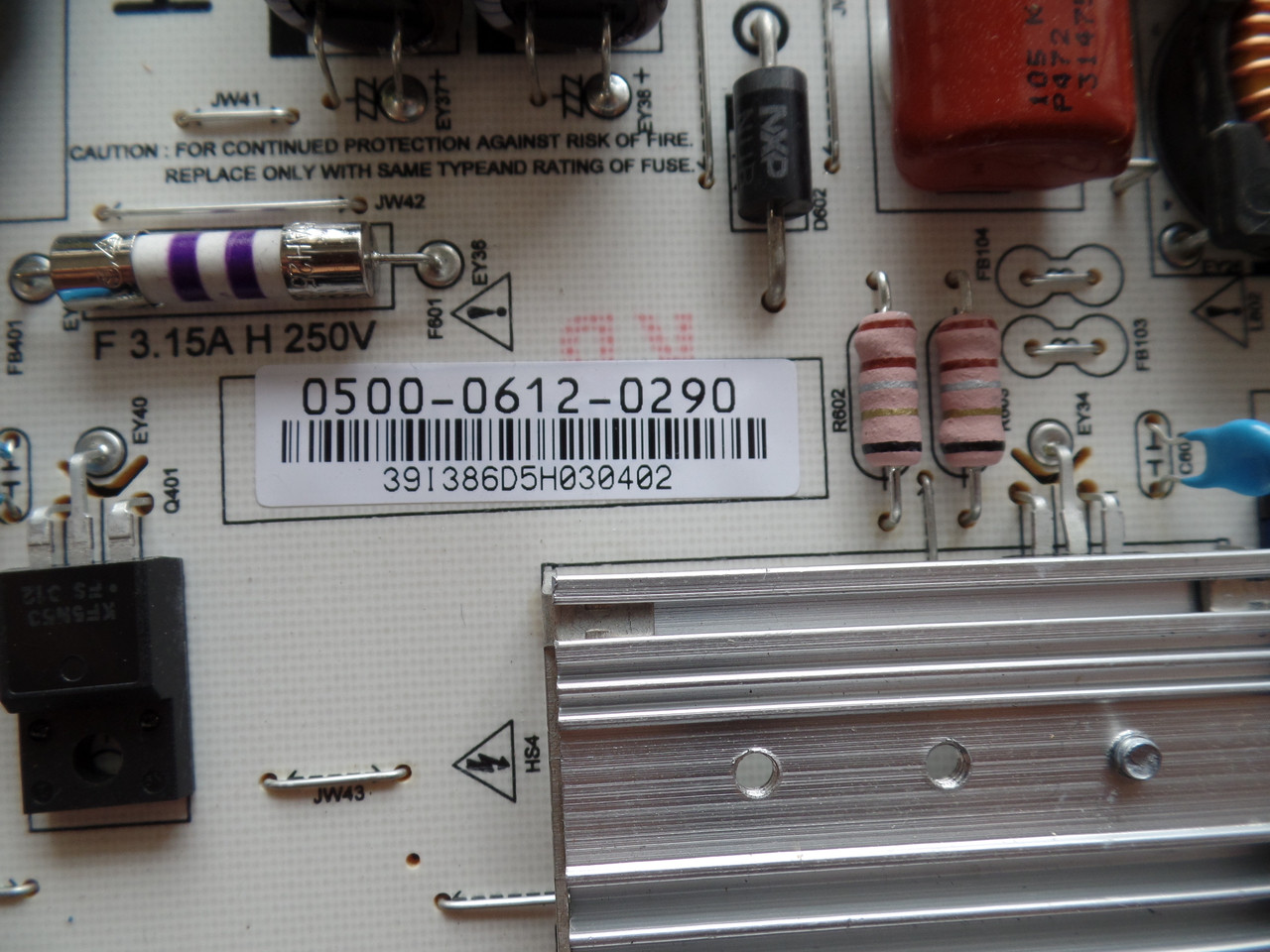 0500-0612-0290, PLDK-A213A/PLDI-A213B  Vizio Power Supply