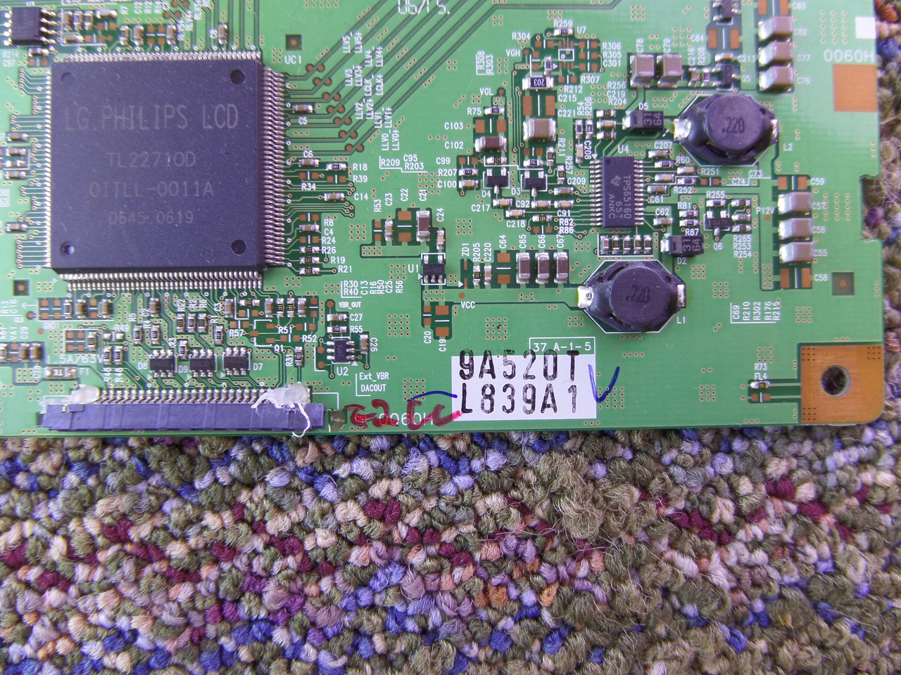 6871L-0839A, 6870C-0060H Philips T-Con Board