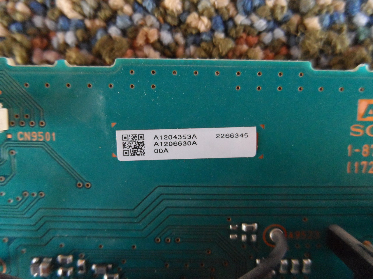 A-1204-353-A, A-1204-353-A, 1-871-231-11 Sony AU Board