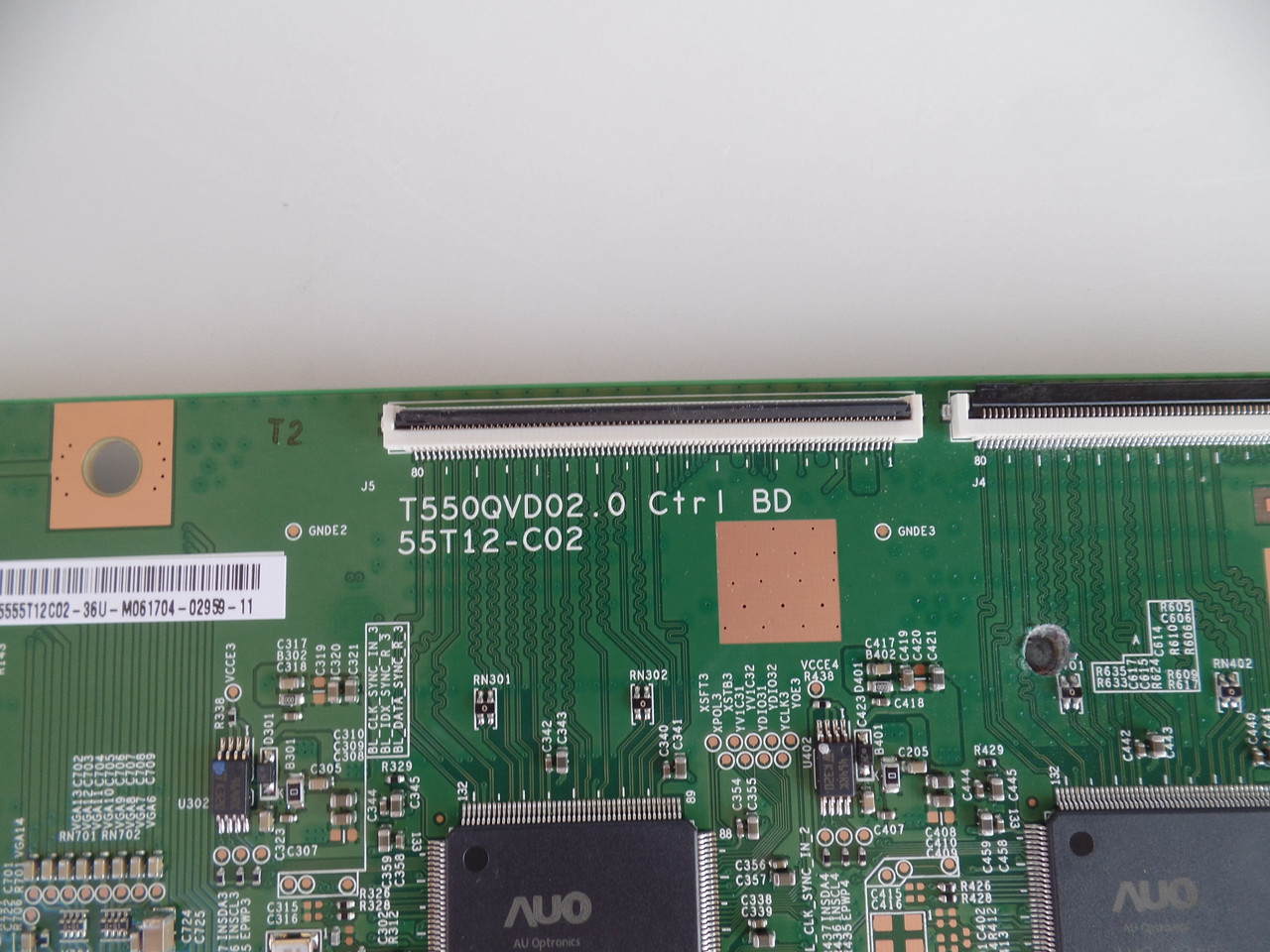 1-895-397-11, 55.55T12.C02, T550QVD02.0 Sony T-Con Board