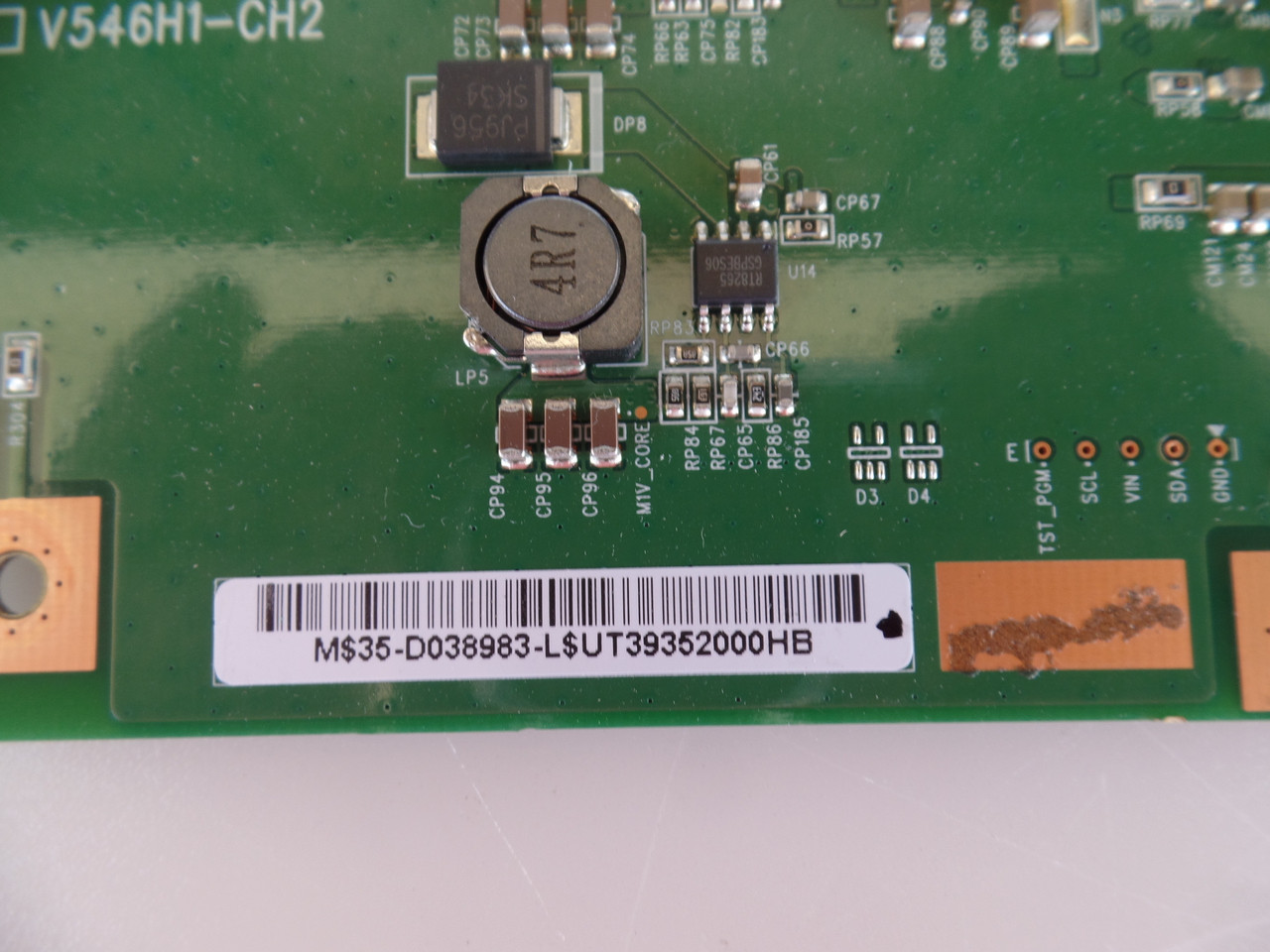 35-D038983 Vizio T-Con Board for VT470M