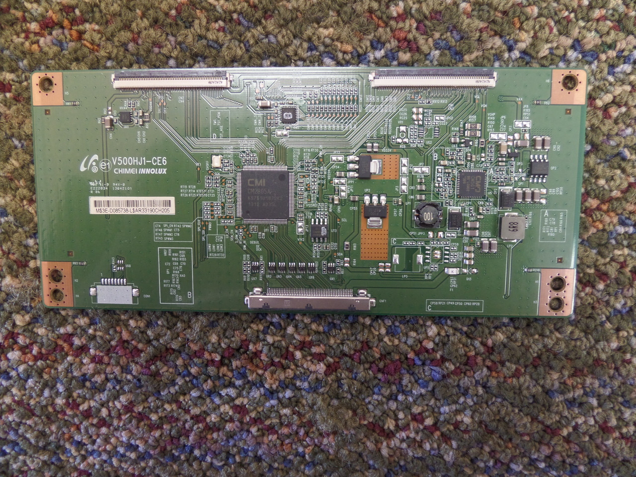 3E-D085738, V500HJ1-CE6 CMO T-Con Board