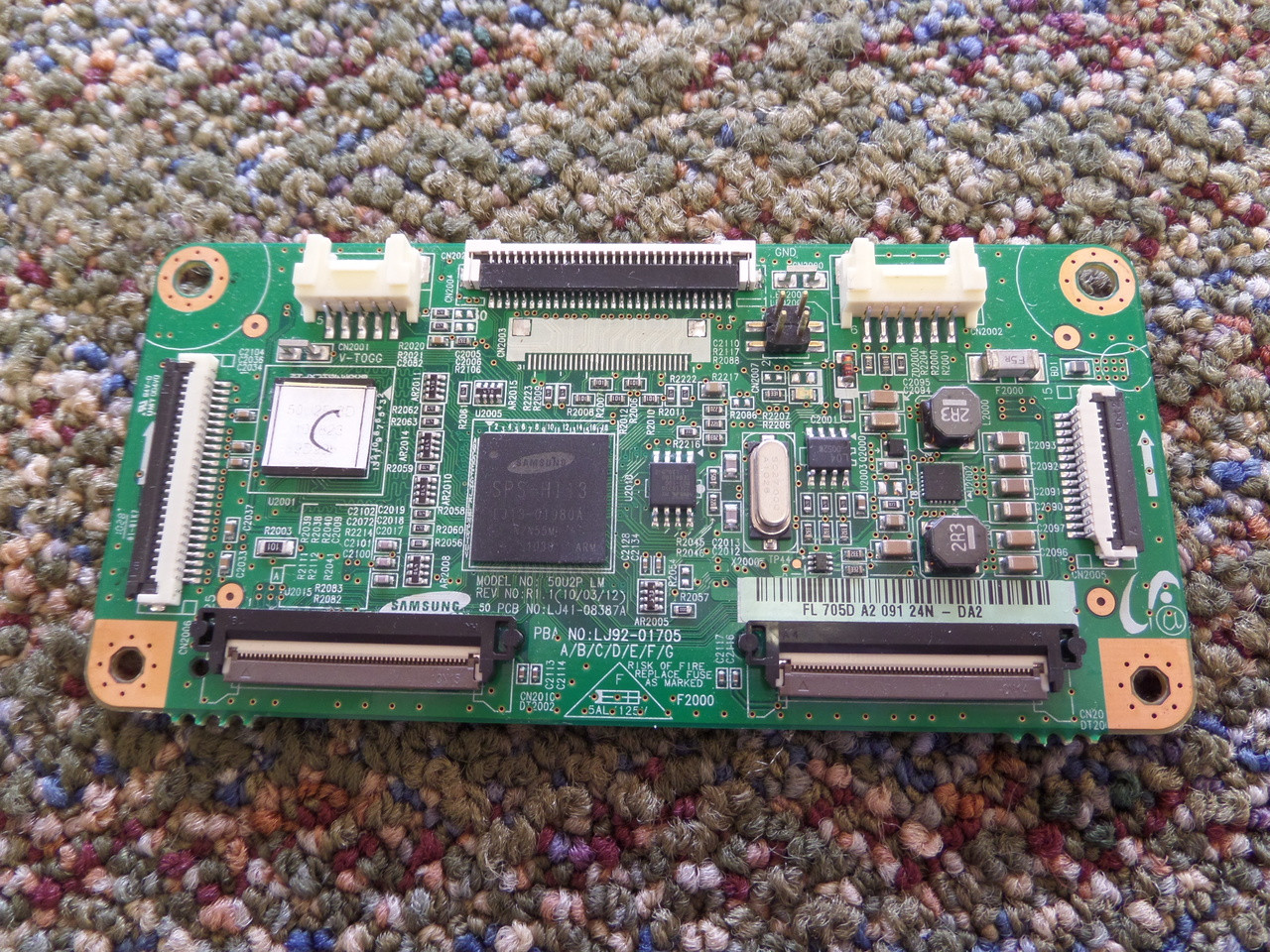 BN96-15414A, LJ92-01705D Samsung Main Logic CTRL Board
