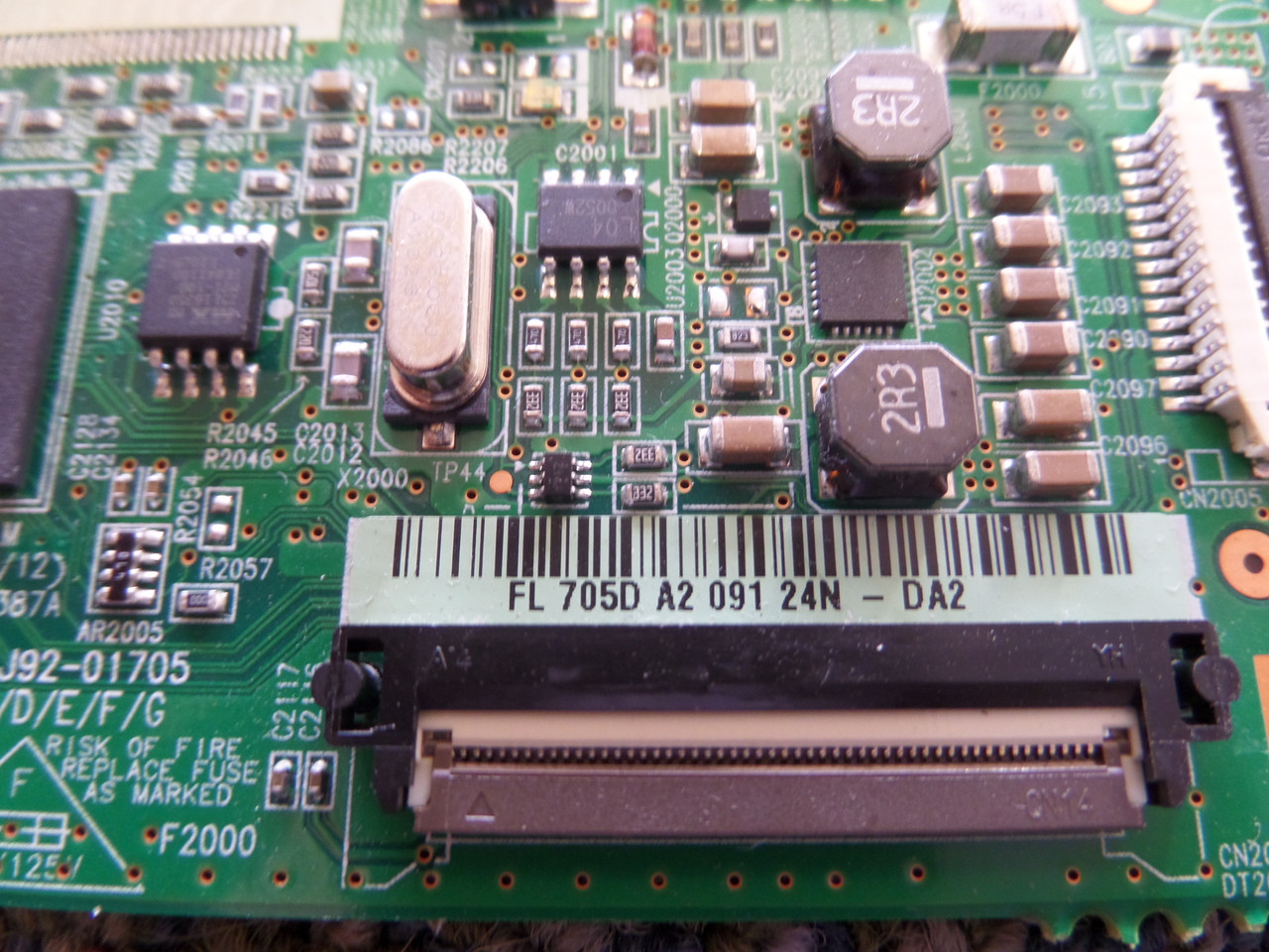 BN96-15414A, LJ92-01705D Samsung Main Logic CTRL Board