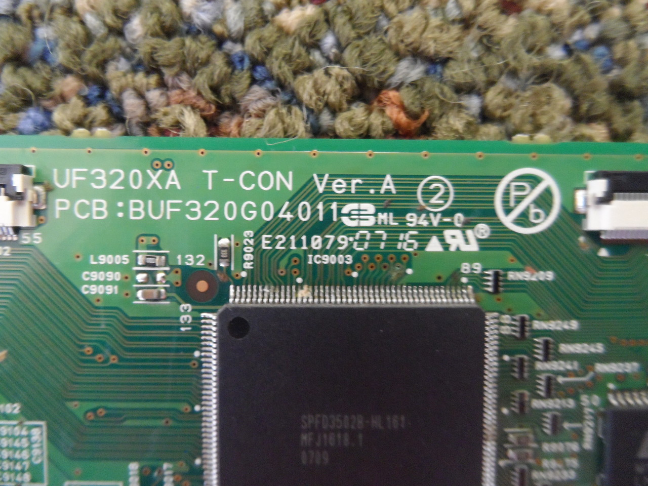 UF320XA, BUF320G04011 Sylvania T-Con Board