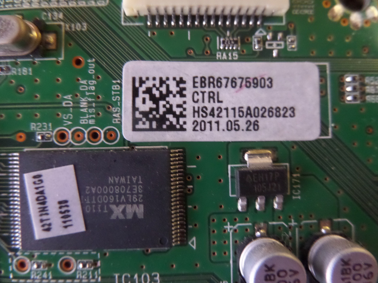 EBR67675903 LG Main Logic CTRL Board