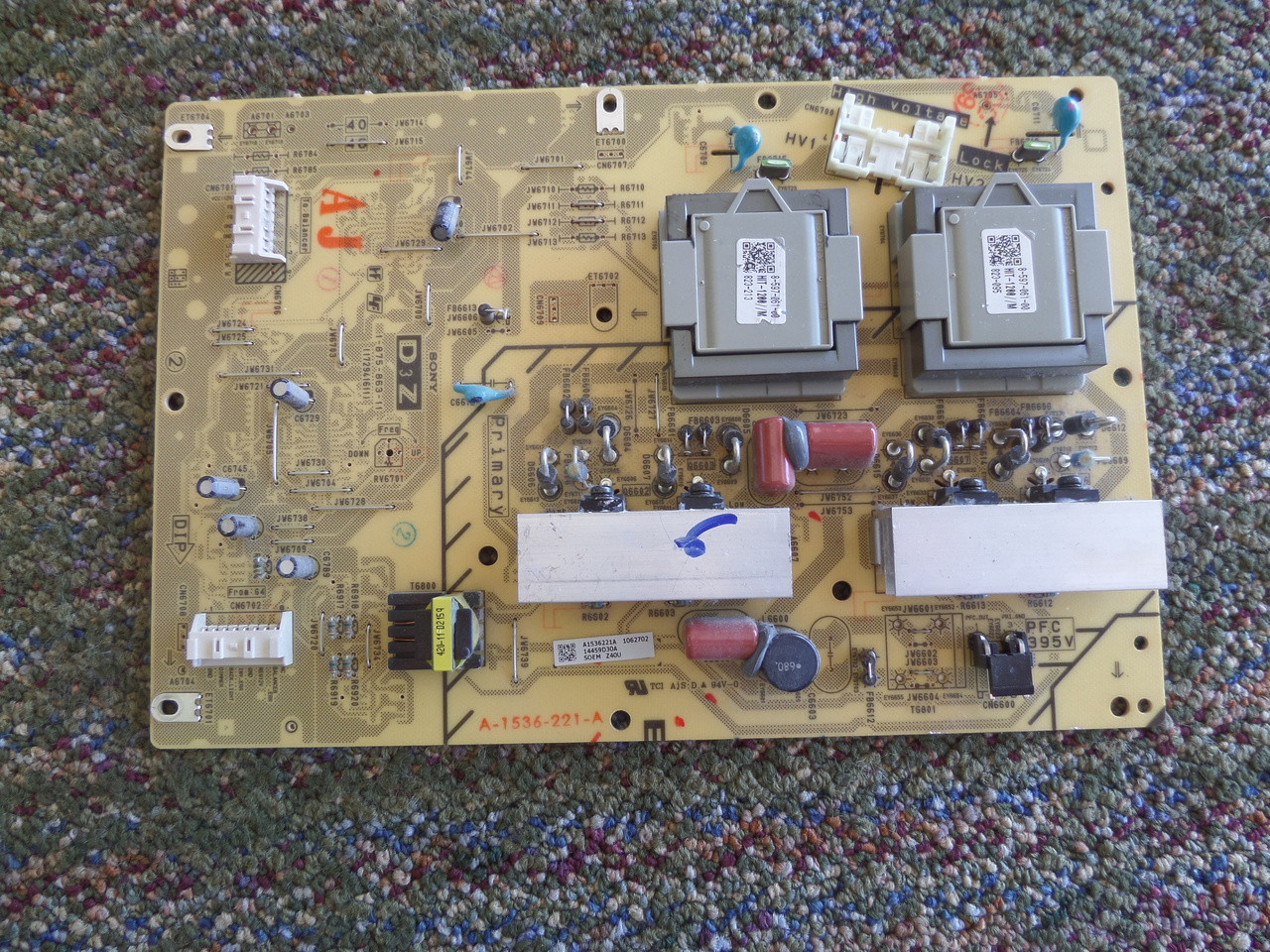 Sony A-1536-221-B (1-875-863-11) D3Z Board for KDL-40VL160