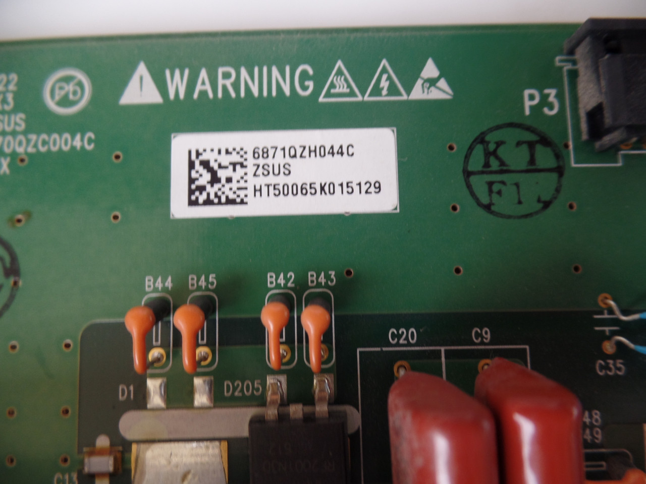 6871QZH044C LG ZSUS Board