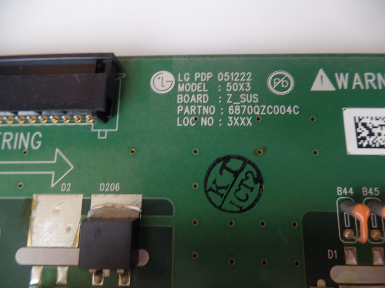 6871QZH044C LG ZSUS Board