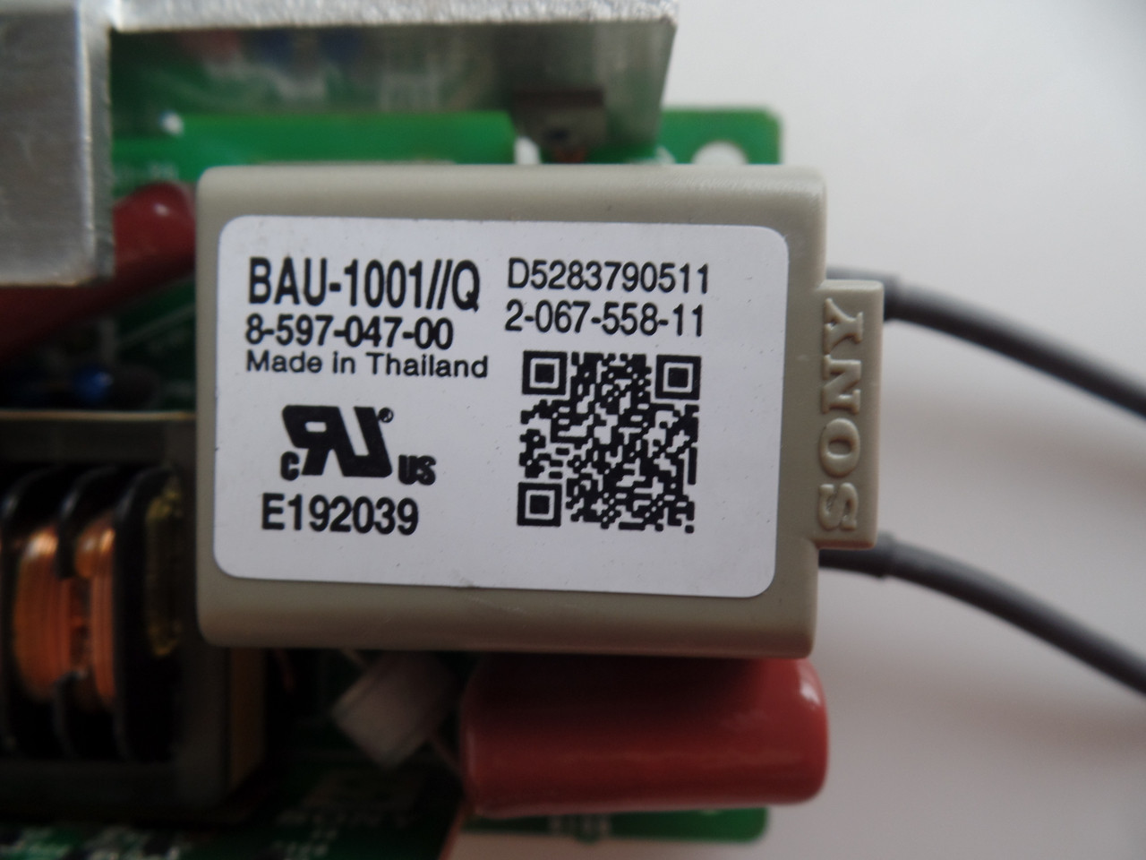 8-597-047-00, 1-862-642-21, Sony Lamp Ballast