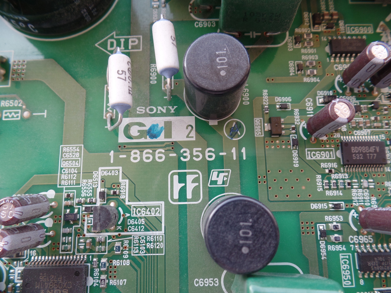 A-1148-621-A, 1-866-356-11, GI2 Board for Sony KDL-V40XBR1