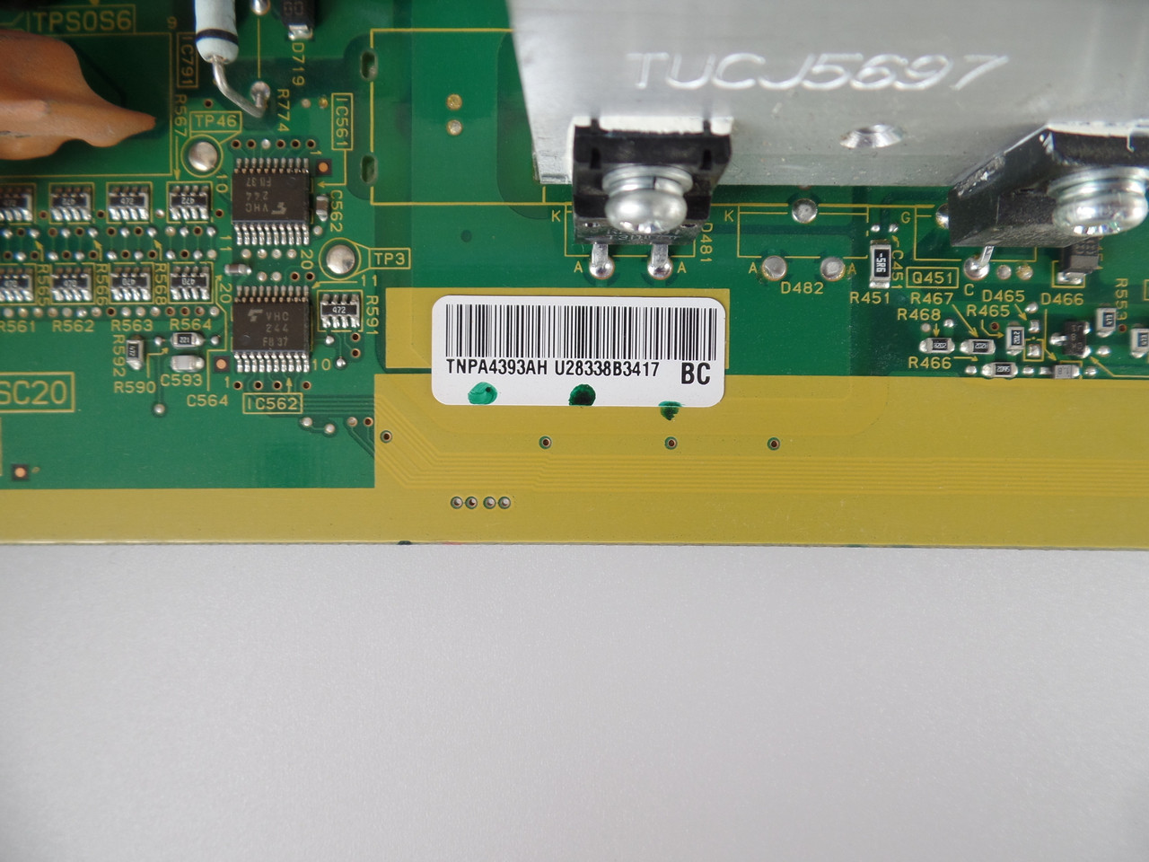 TXNSC1BCUU, TNPA4393AH Panasonic SC Board