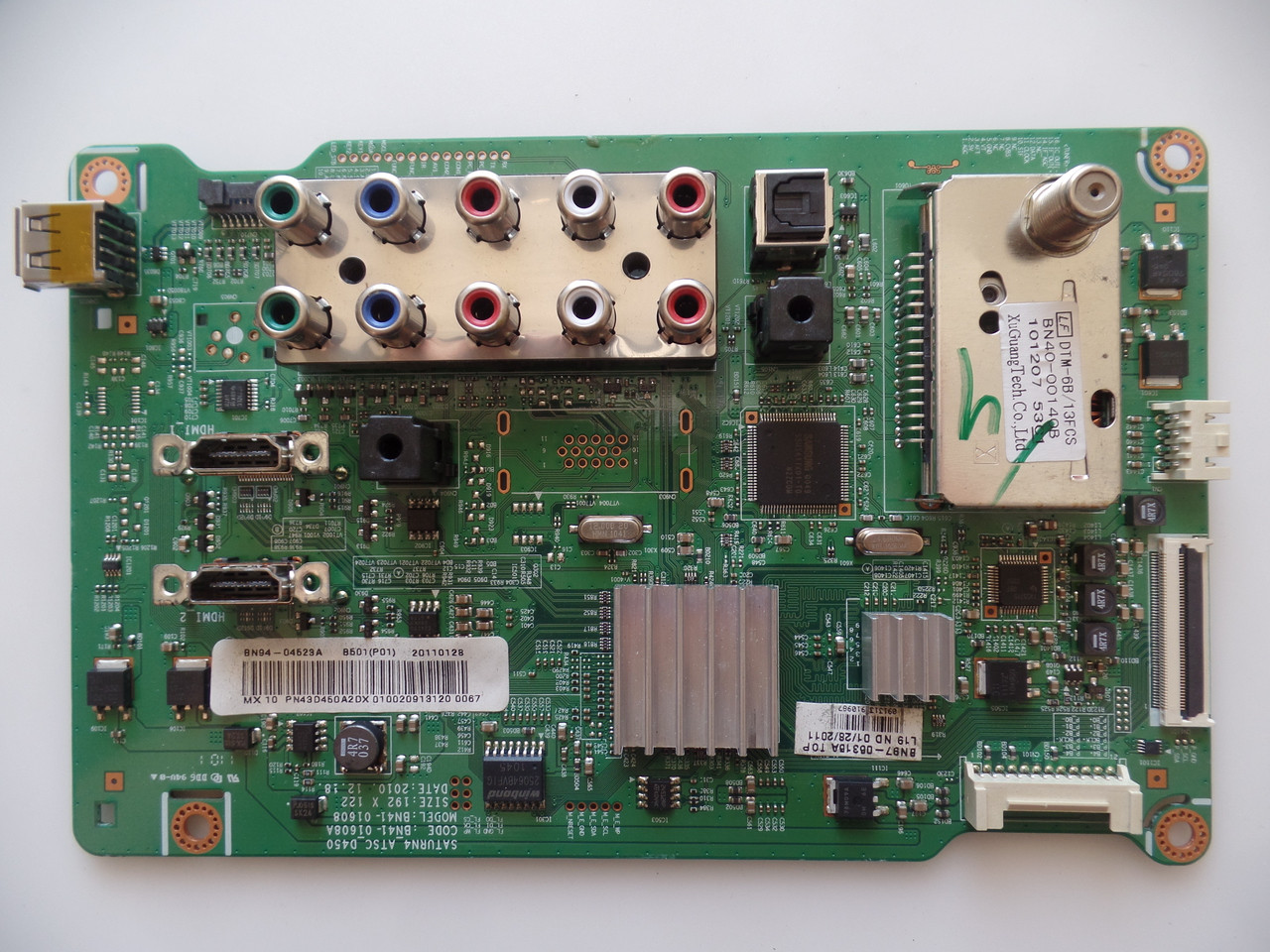 BN94-04523A, Main Board for Samsung PN43D450A2DXZA 