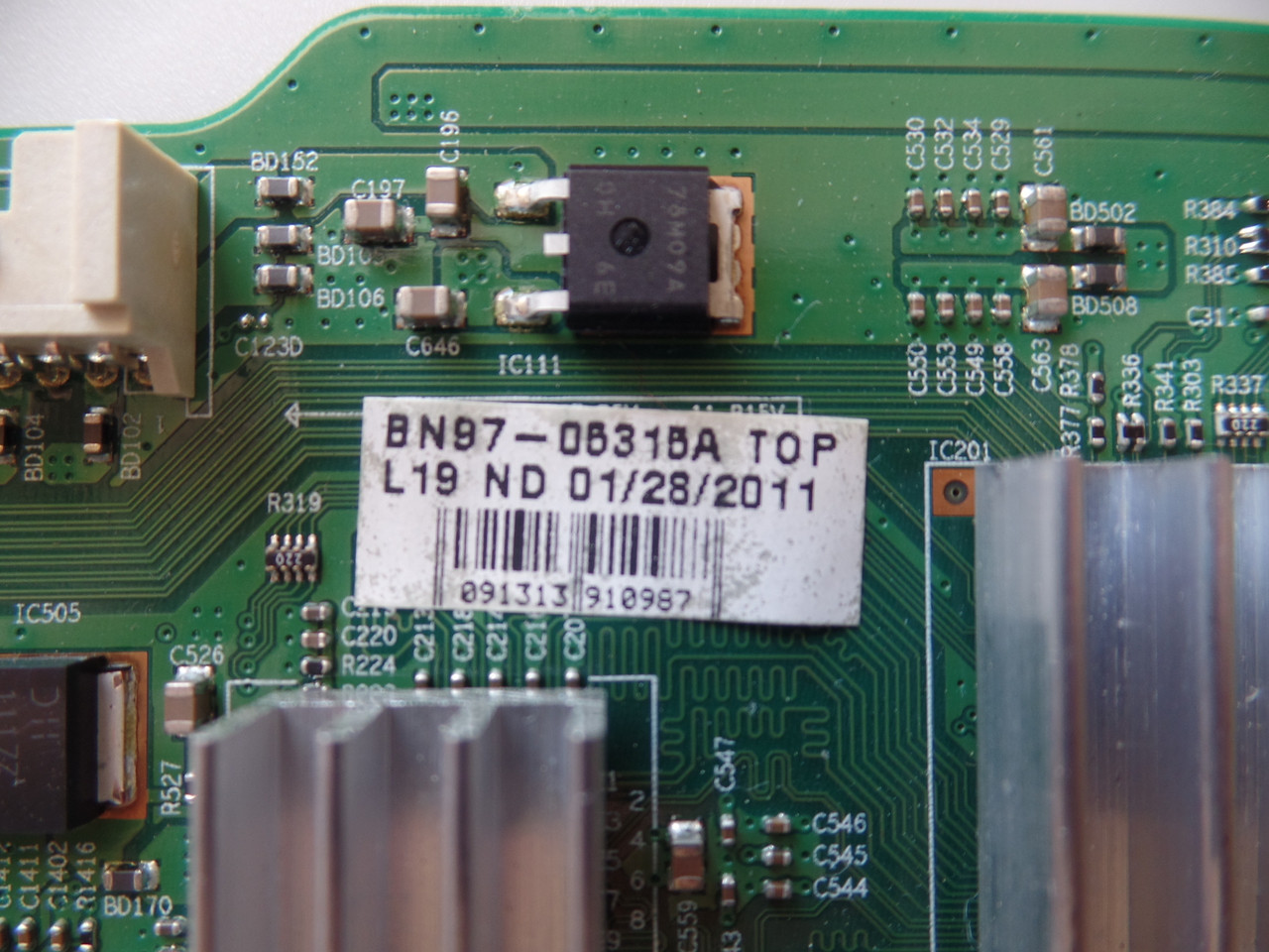BN94-04523A, Main Board for Samsung PN43D450A2DXZA 