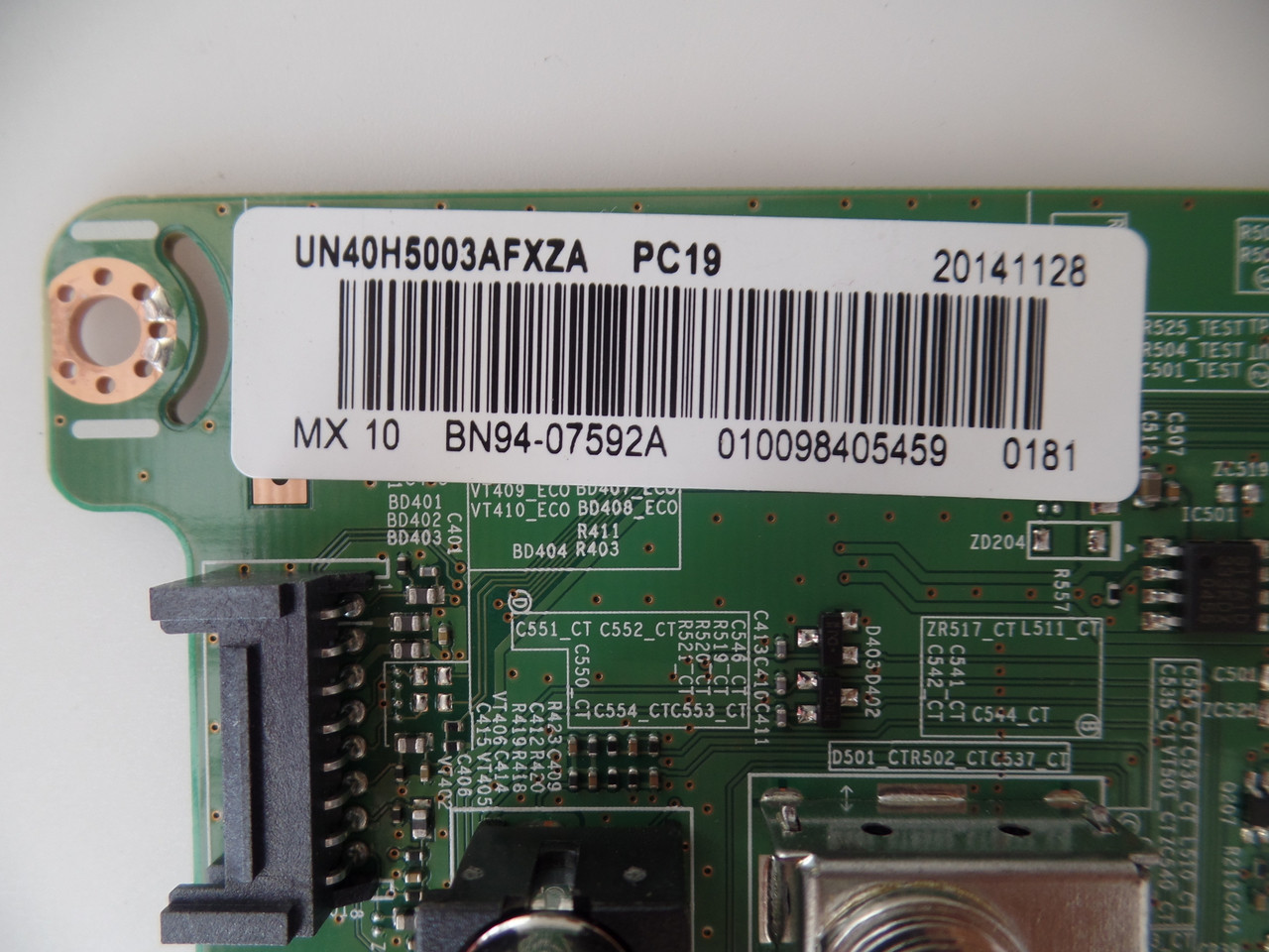 BN94-07592A, BN97-08922R, BN41-02263A Main Board for Samsung UN40H5003AFXZA