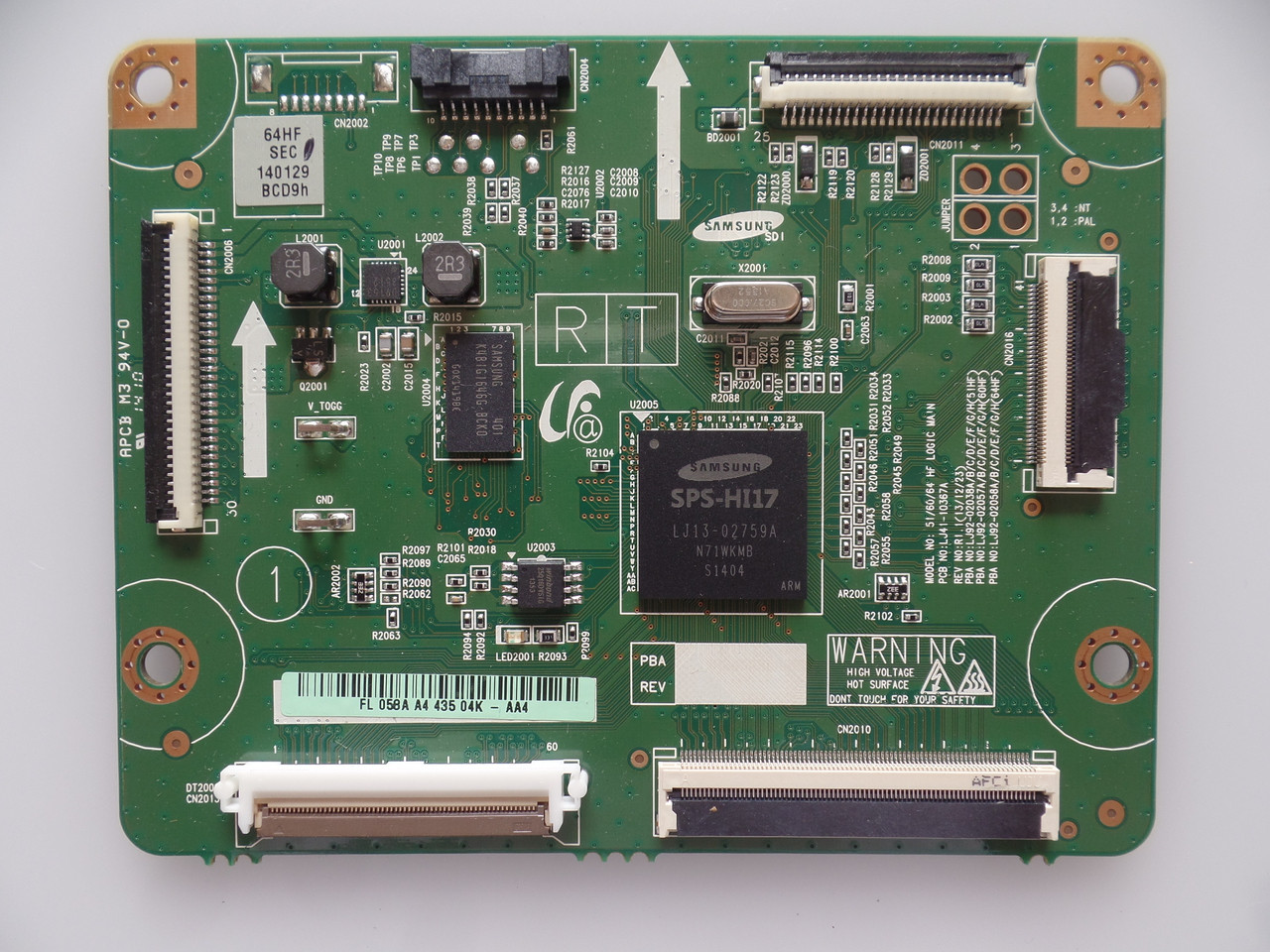 XFCB03K009030X, 715G7126-M01-000-004T, MAIN BOARD for VIZIO E50-C1