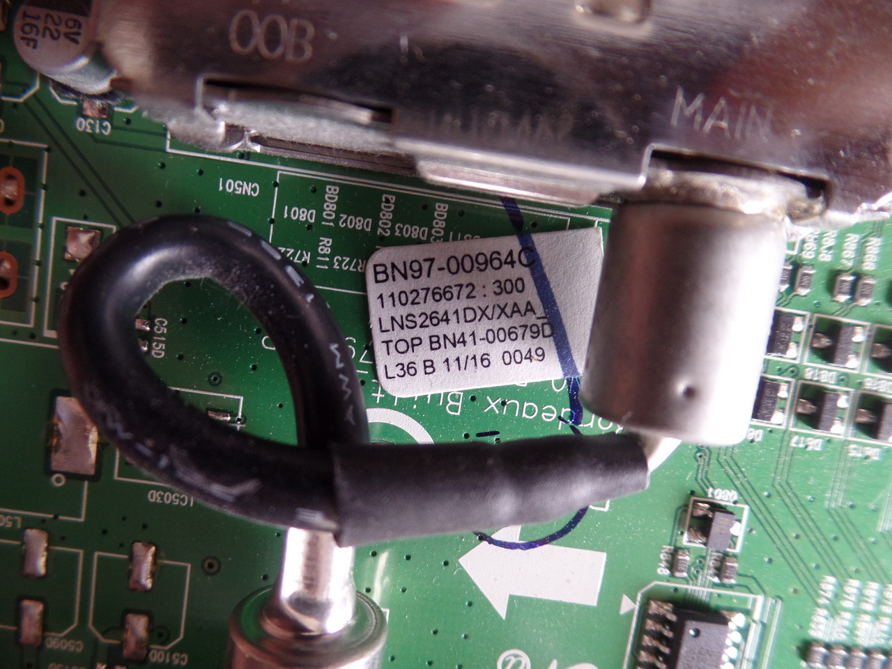 BN94-00963C, BN41-00679B, Main Board for Samsung LNS2641DX/XAA