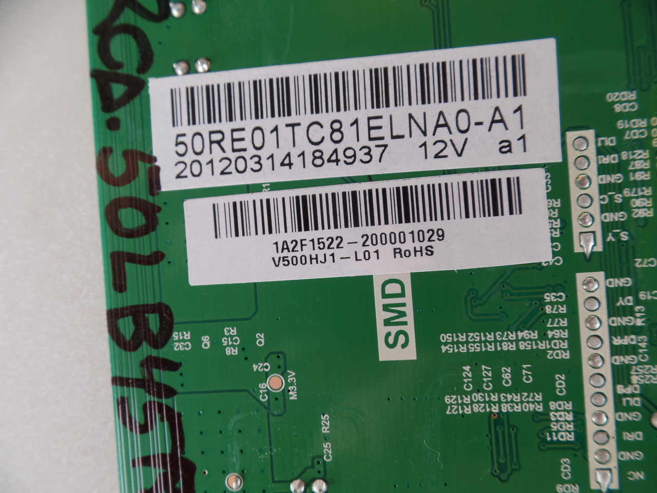 1A2F1522 RCA Main Board for 50LB45RQ Version 1
