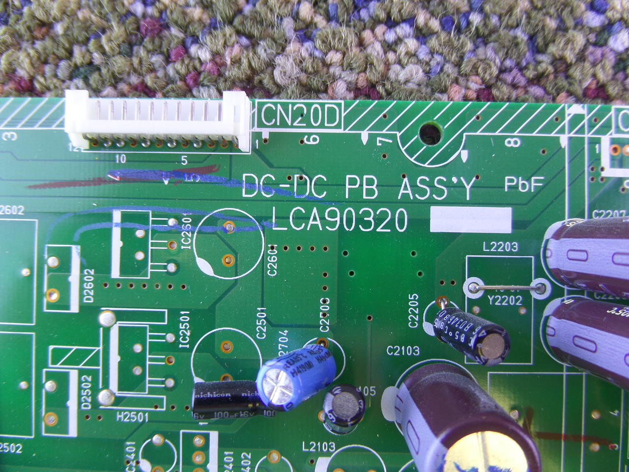 SRP-2005A-M2  A Board  FOR JVC HD-52Z575