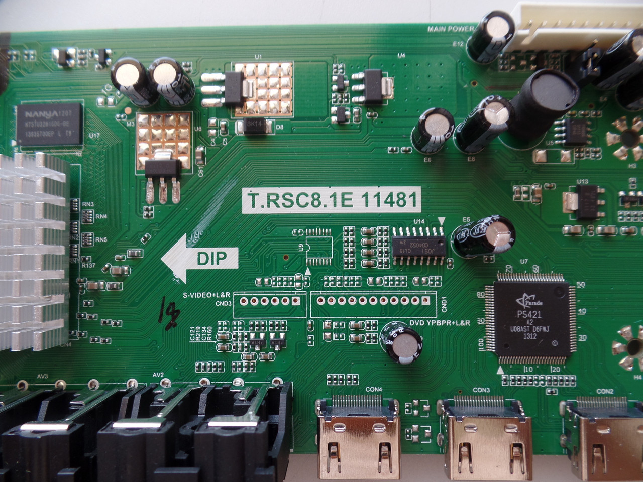 1A2E1125 T.RSC8.1E 11481 RCA Main Board for 50LB45RQ 