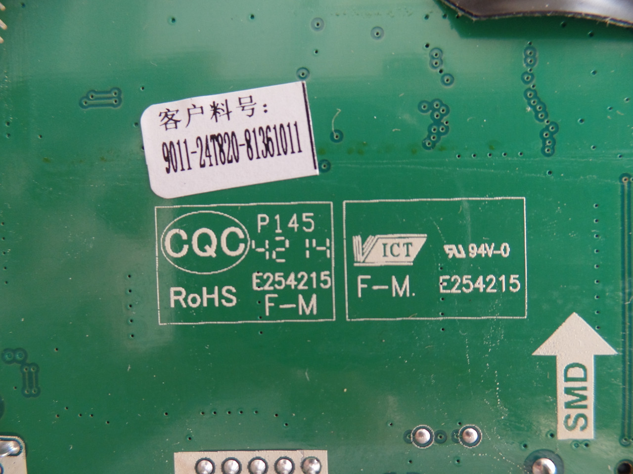 B14100037 Sceptre Main Board for U508CV-UMK