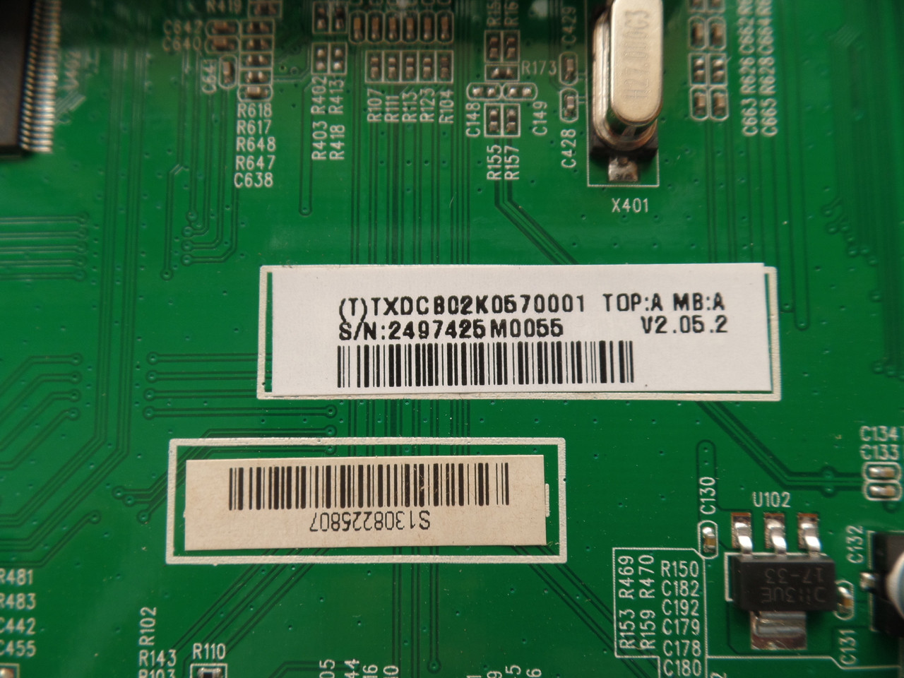 CBPFTXDCB02K057, 715G5824-M02-000-004X, TXDCB02K0570001 Main Board  for Vizio E390I-A1