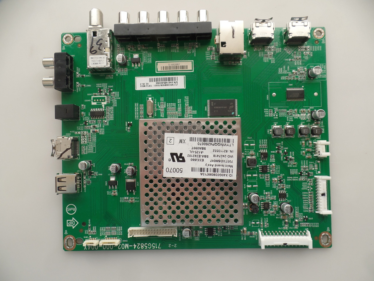 CBPFTXDCB02K057, 715G5824-M02-000-004X, TXDCB02K0570001 Main Board  for Vizio E390I-A1
