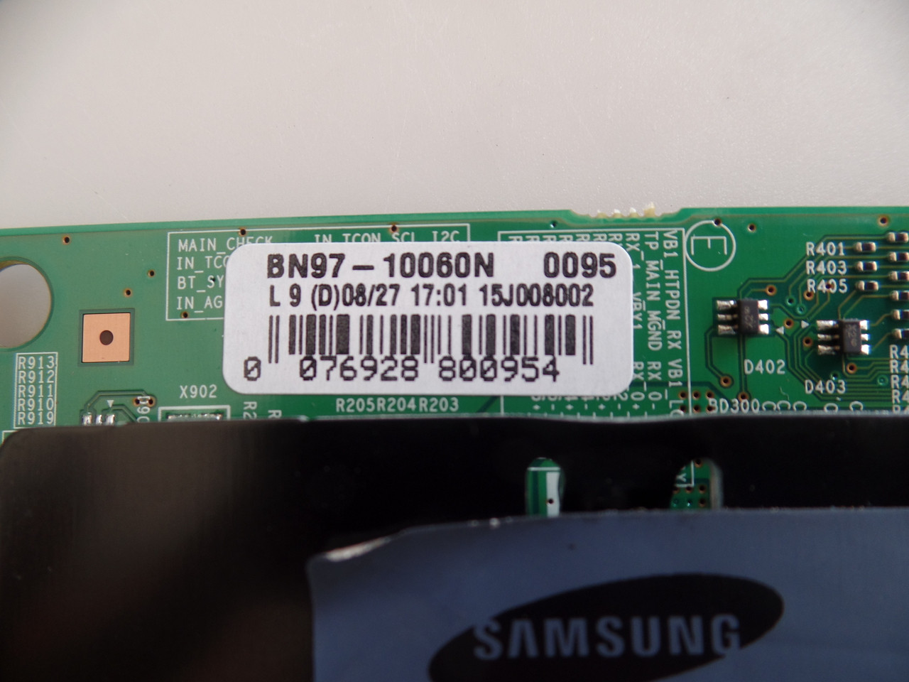 BN94-08637B, BN97-10060N Samsung T-Con Board UN75JU6500F