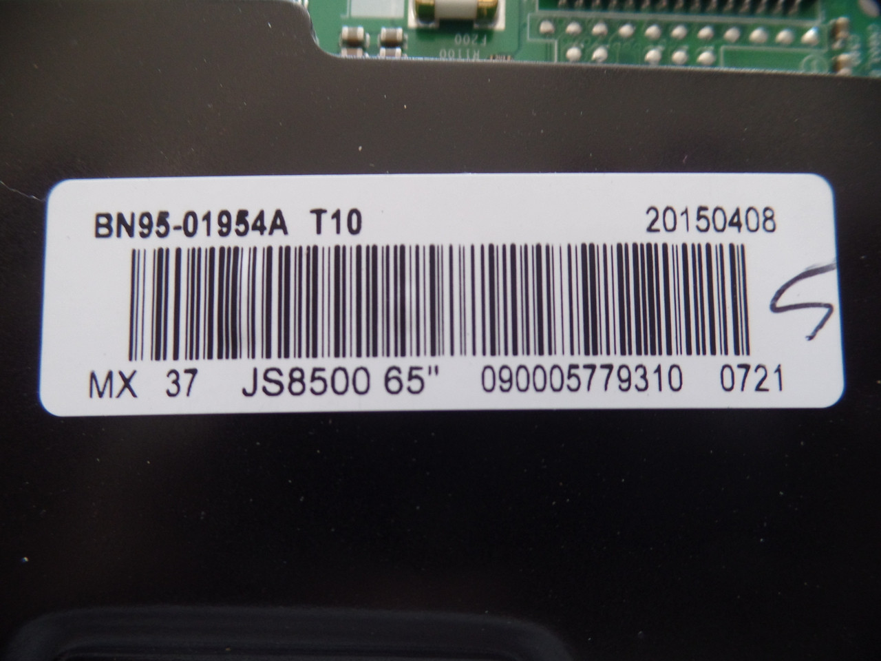 BN95-01954A T-Con for Samsung UN65JS8500FXZA