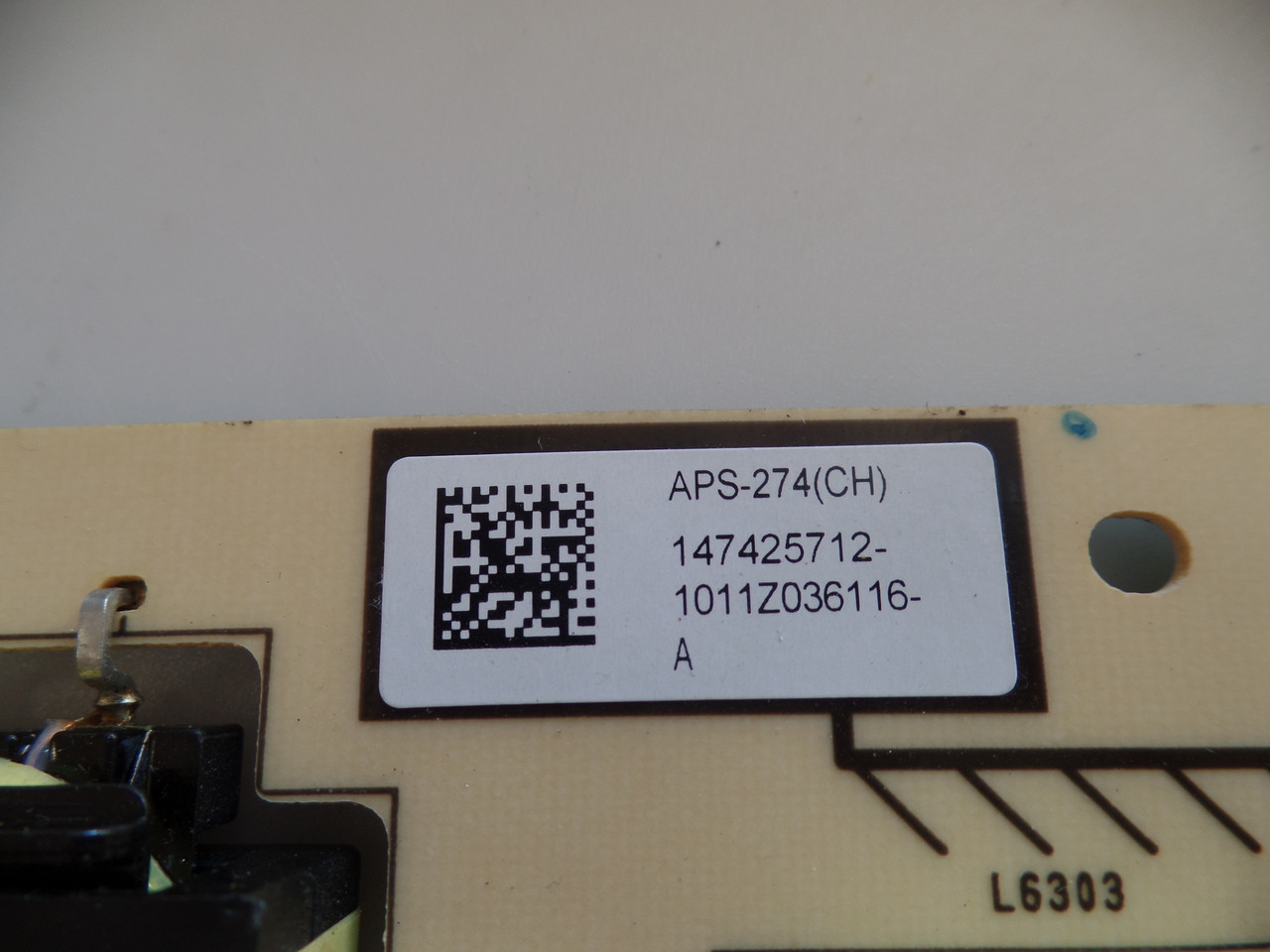 1-474-257-12, APS-274(CH) G9 Sony Power Supply