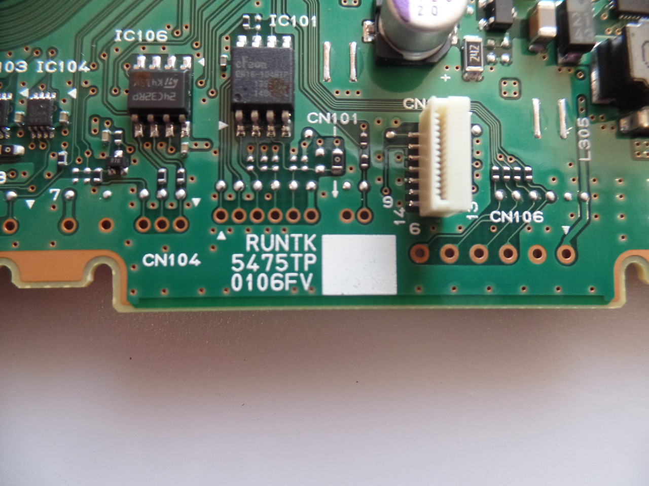 RUNTK5475TP T-CON For Sony