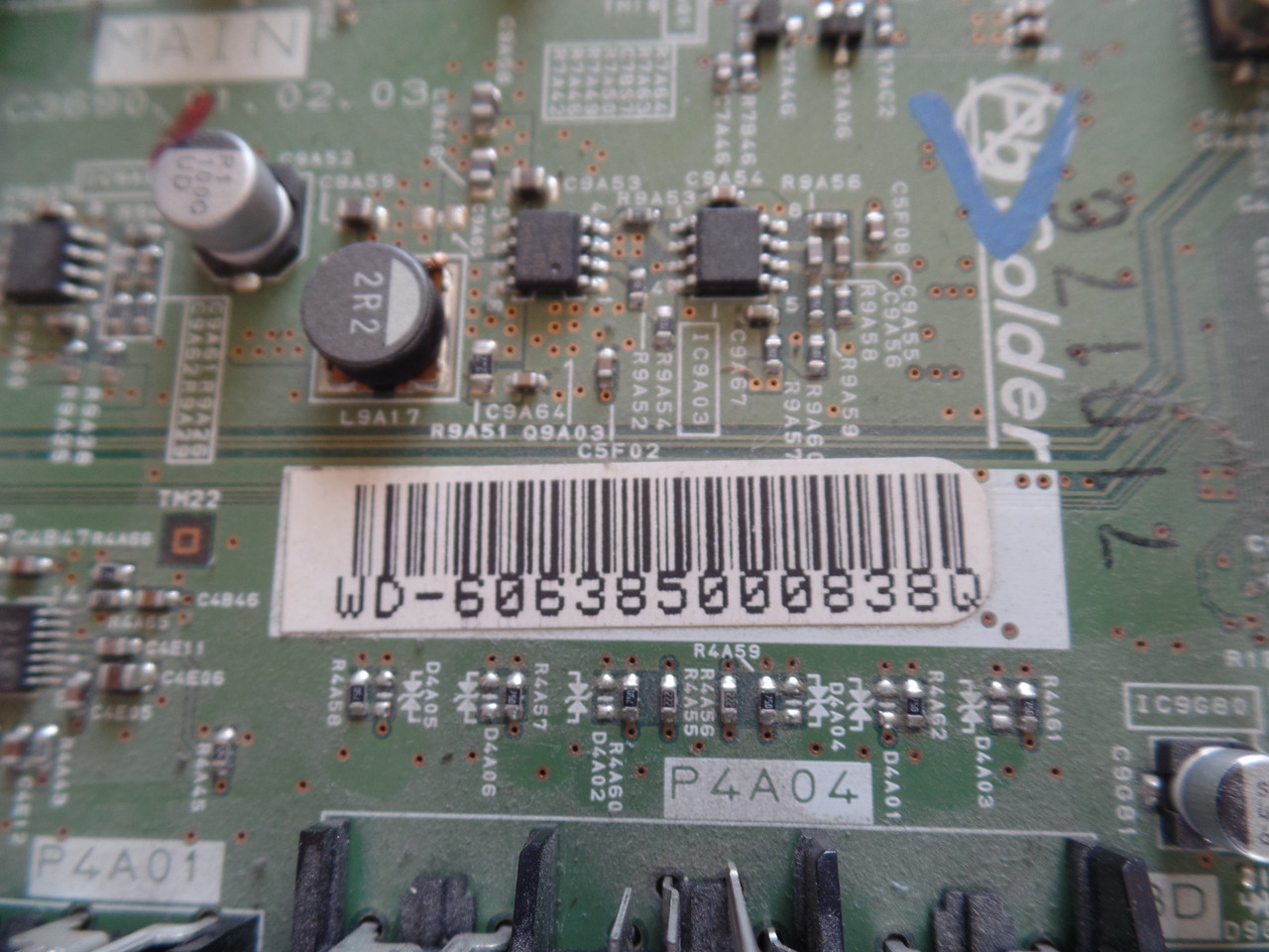 934C369001 Main Board  for Mitsubishi V43/V43C